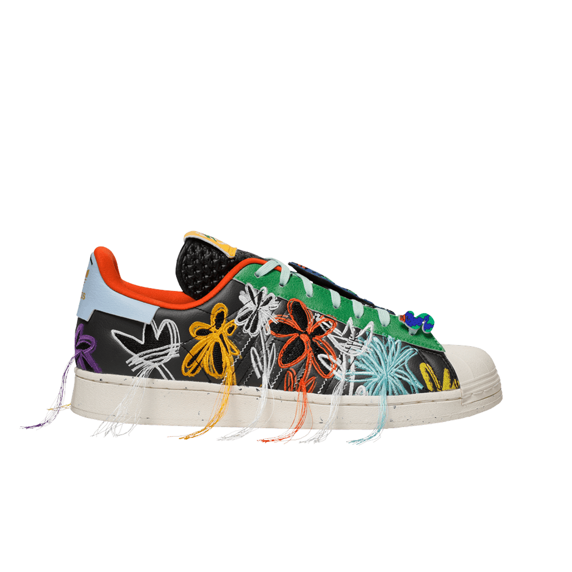 아디다스 x 션 우더스푼 슈퍼스타 슈퍼어스 블랙(Adidas x Sean Wotherspoon Superstar Superearth Black)