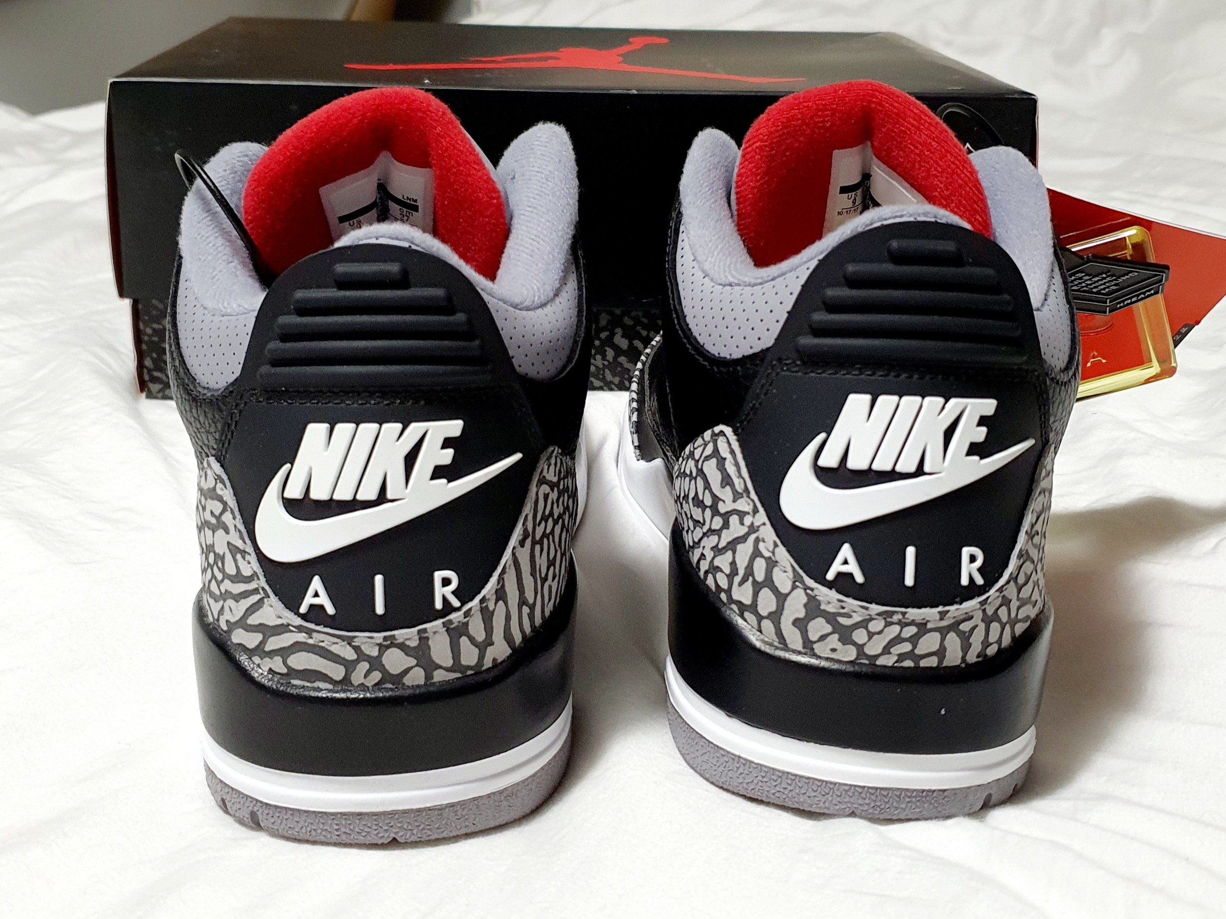 Jordan 3 Retro OG Black Cement 2018 착용 스타일 - 4