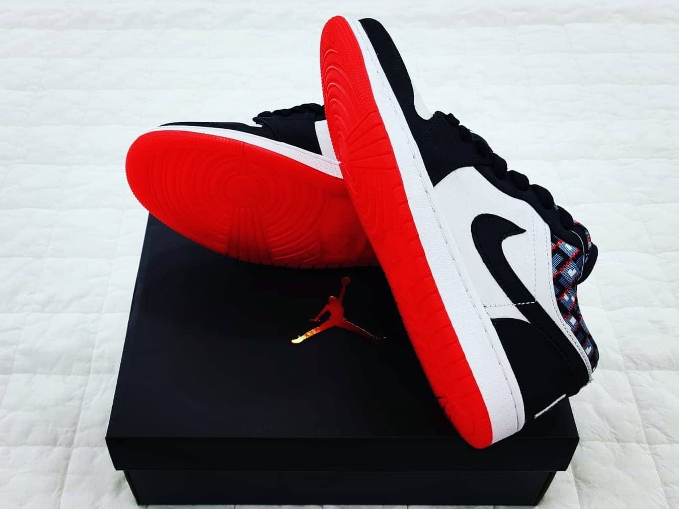 Jordan 1 Low Quai 54 2021 착용 스타일 - 4