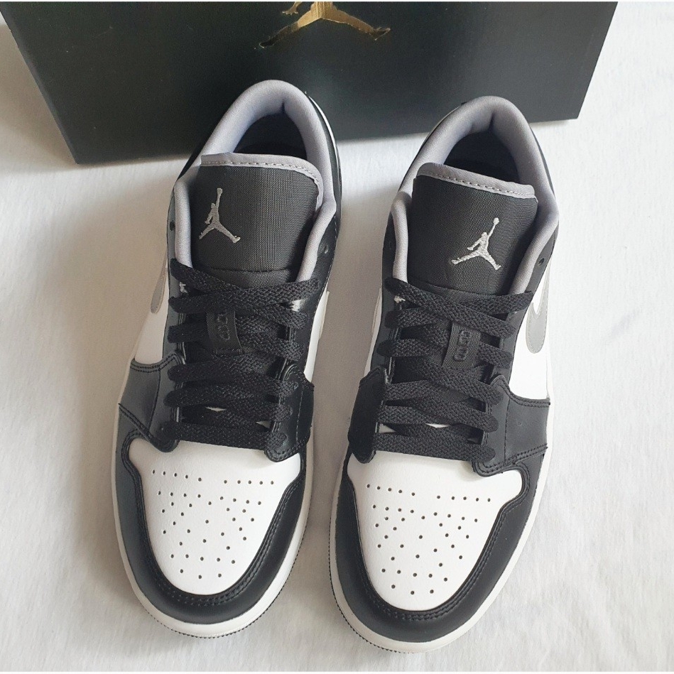Jordan 1 Low Black Particle Grey, (GS) Jordan 1 Low Black Particle Grey 착용 스타일 - 3