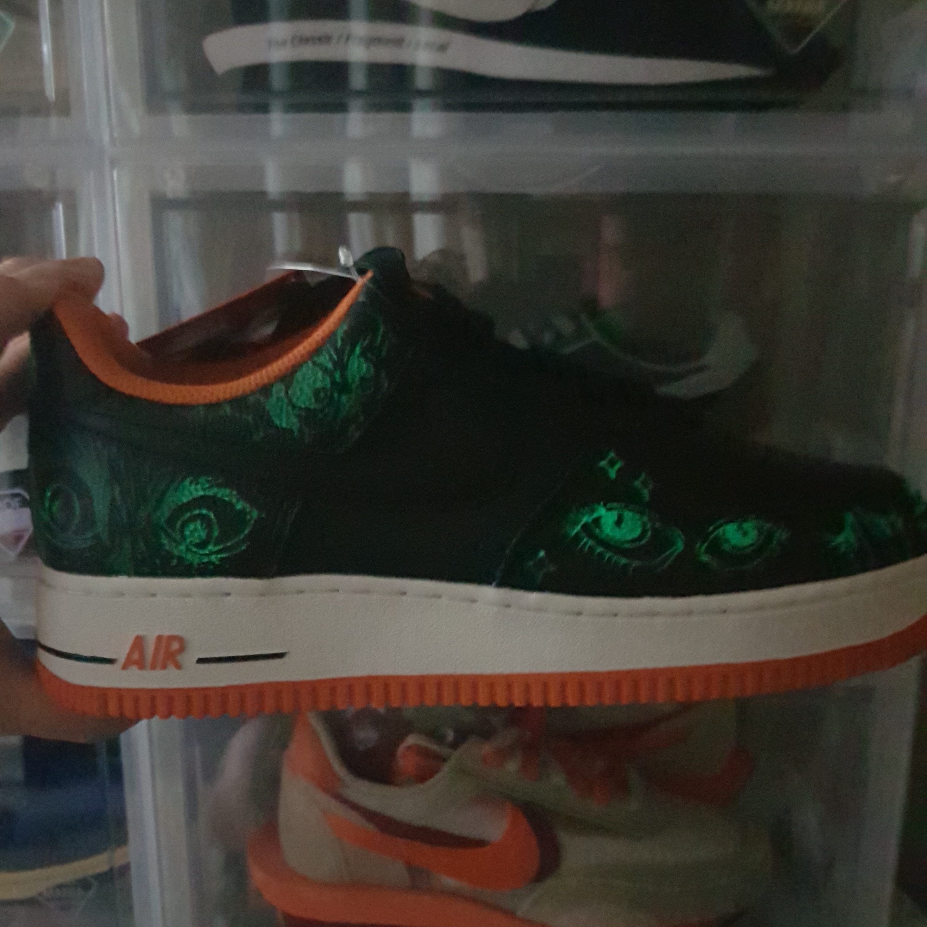 Nike Air Force 1 '07 PRM Halloween 착용 스타일