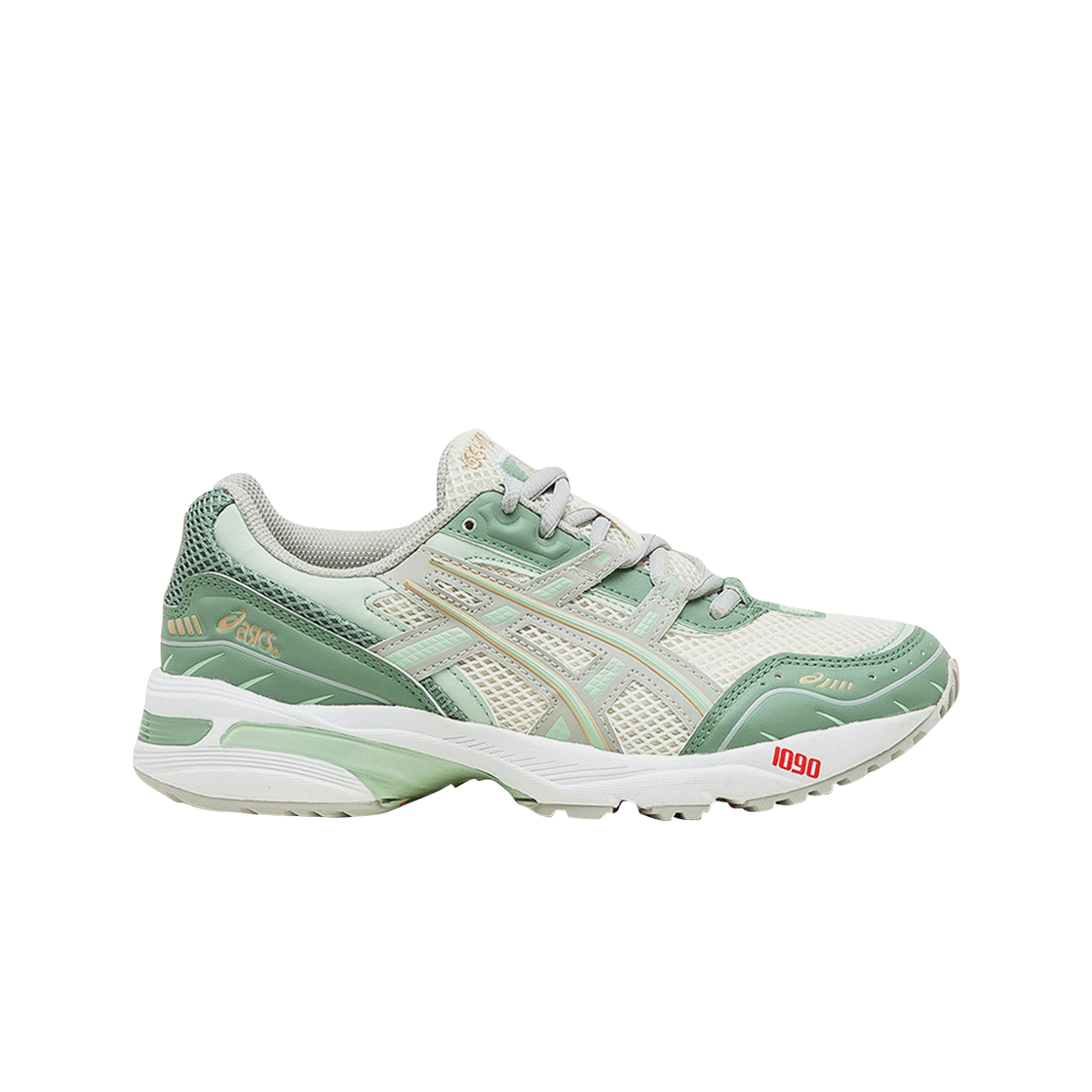 (W) 아식스 젤 1090 크림 오이스터 그레이((W) Asics Gel-1090 Cream Oyster Grey)