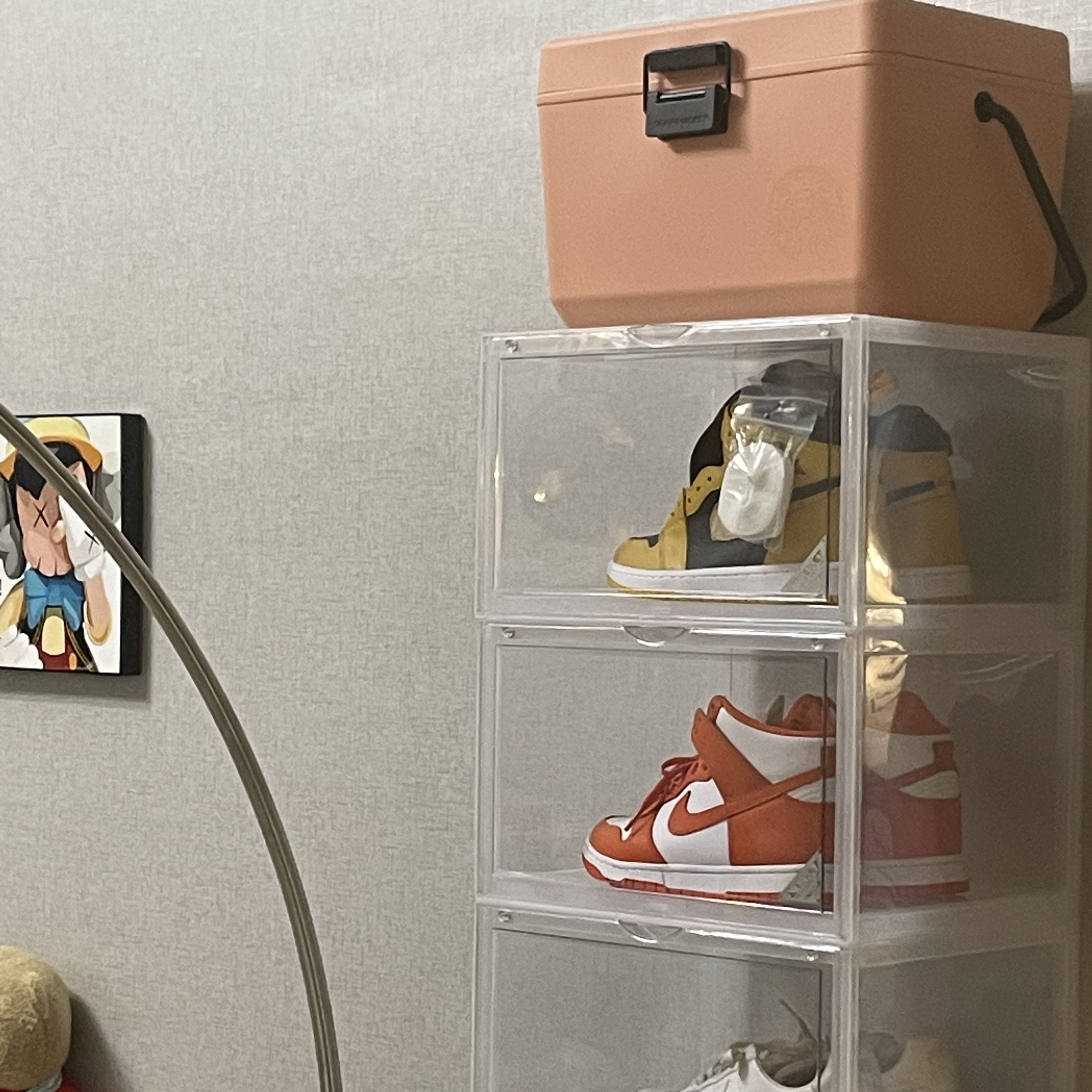 Nike Dunk High Retro Orange Blaze, Nike Dunk High SP Varsity Maize 착용 스타일