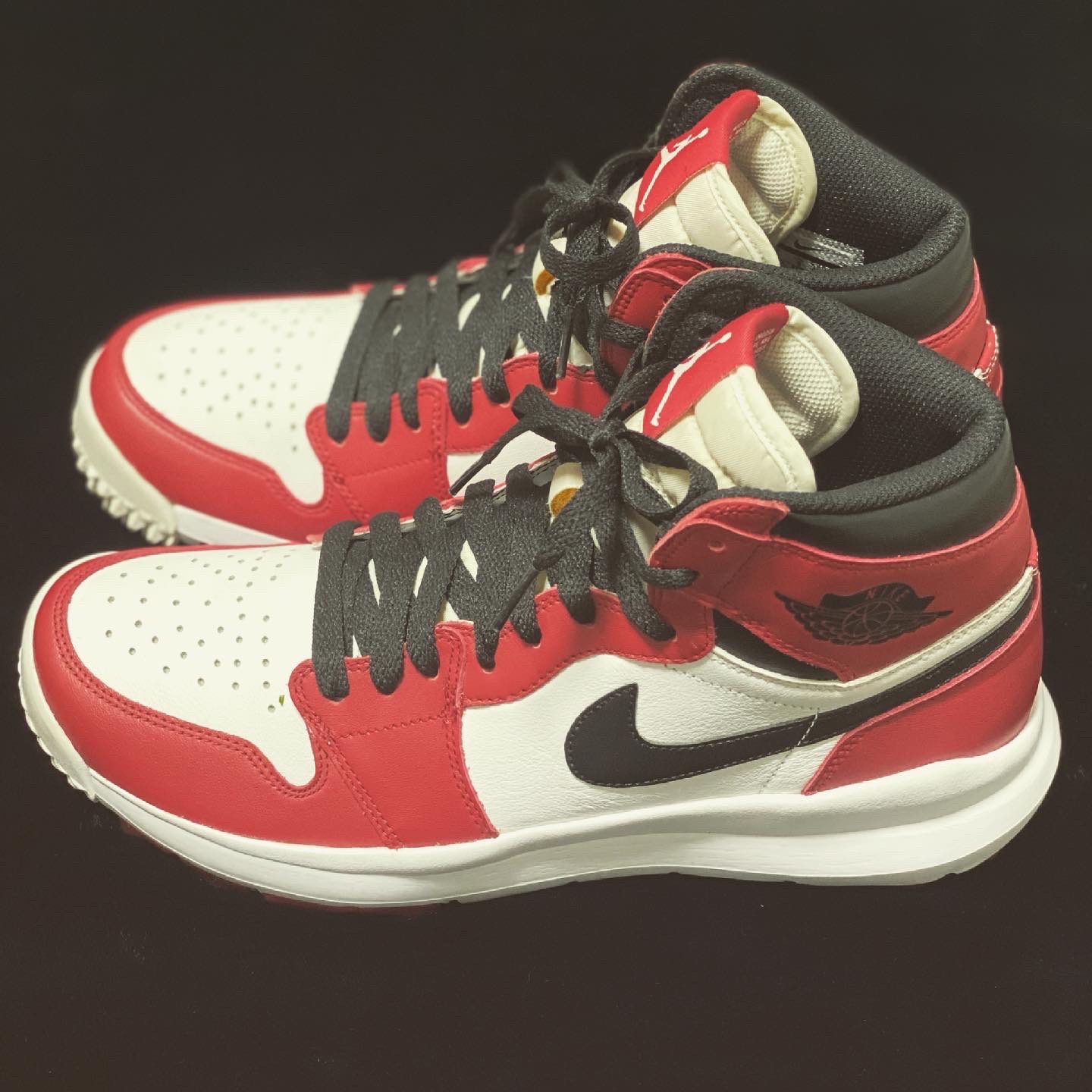 Jordan 1 Retro Golf Cleat Chicago 착용 스타일 - 2