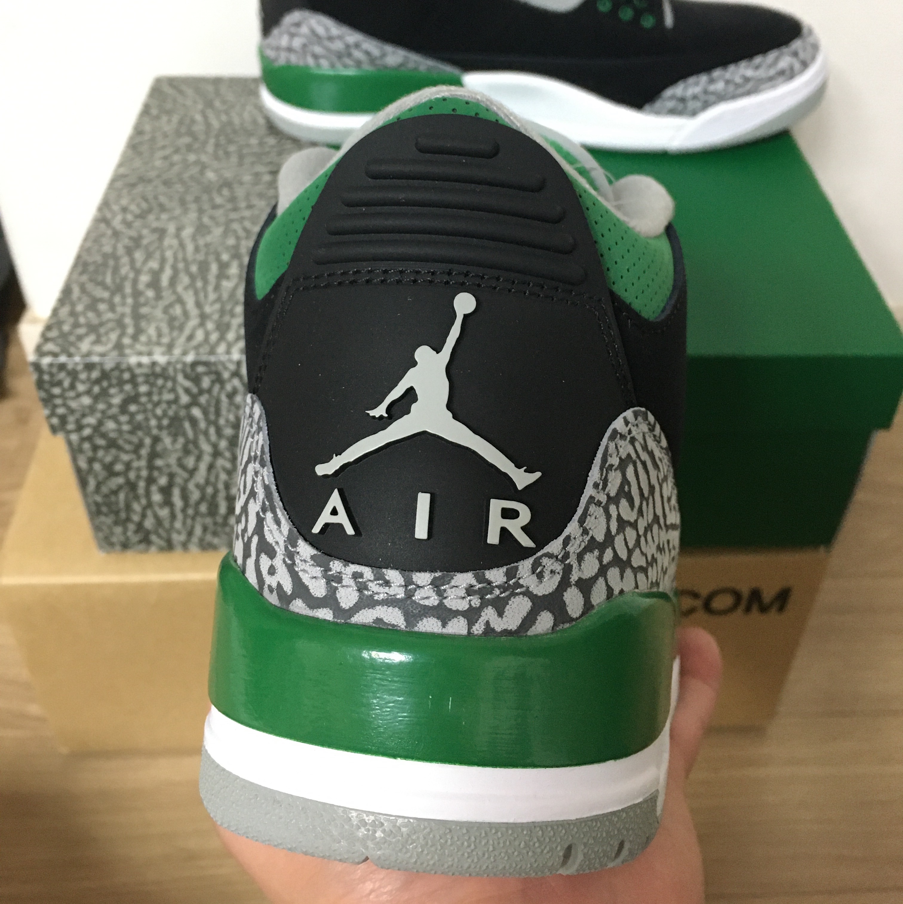 Jordan 3 Retro Pine Green 착용 스타일 - 3