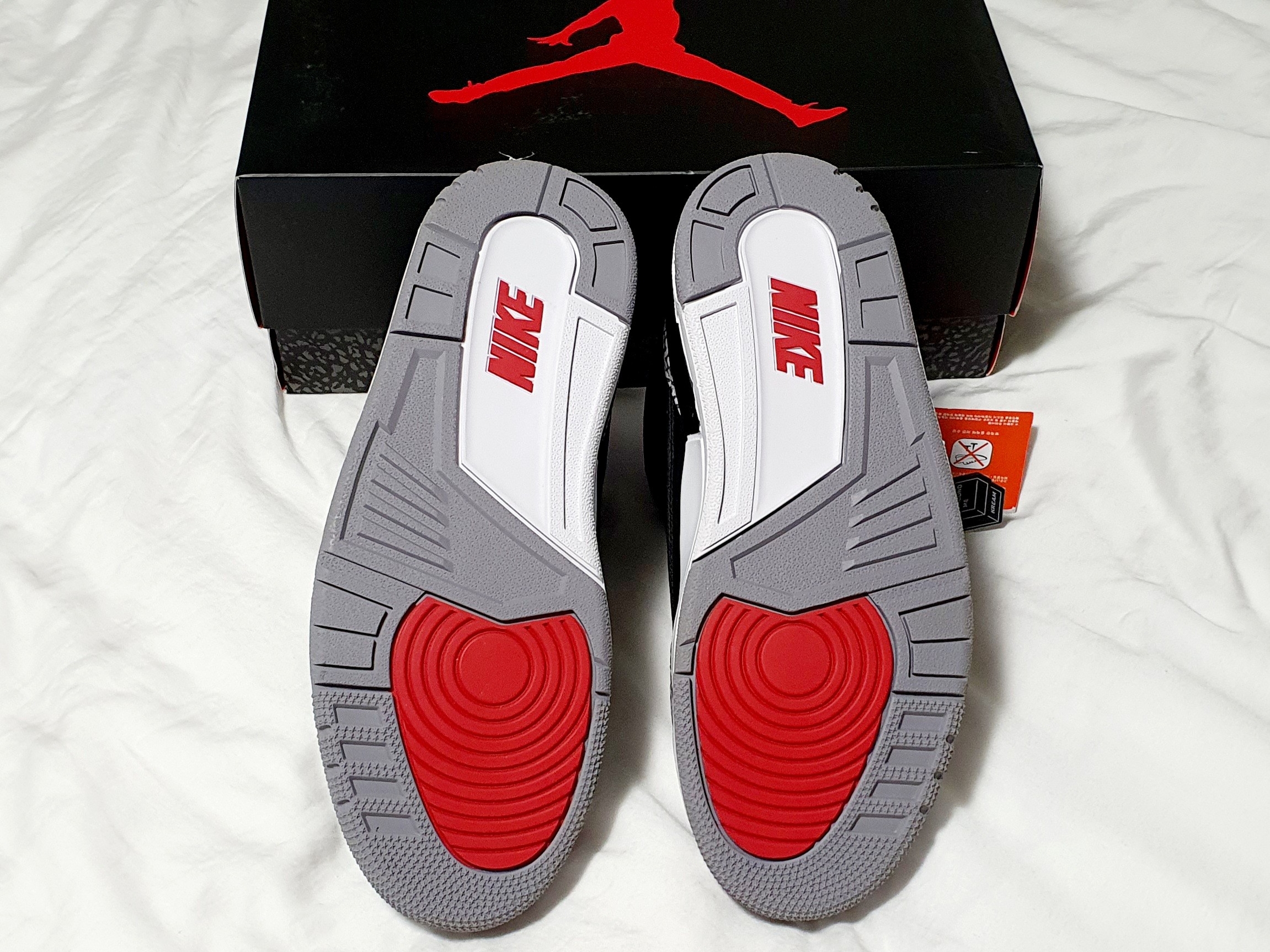 Jordan 3 Retro OG Black Cement 2018 착용 스타일 - 3