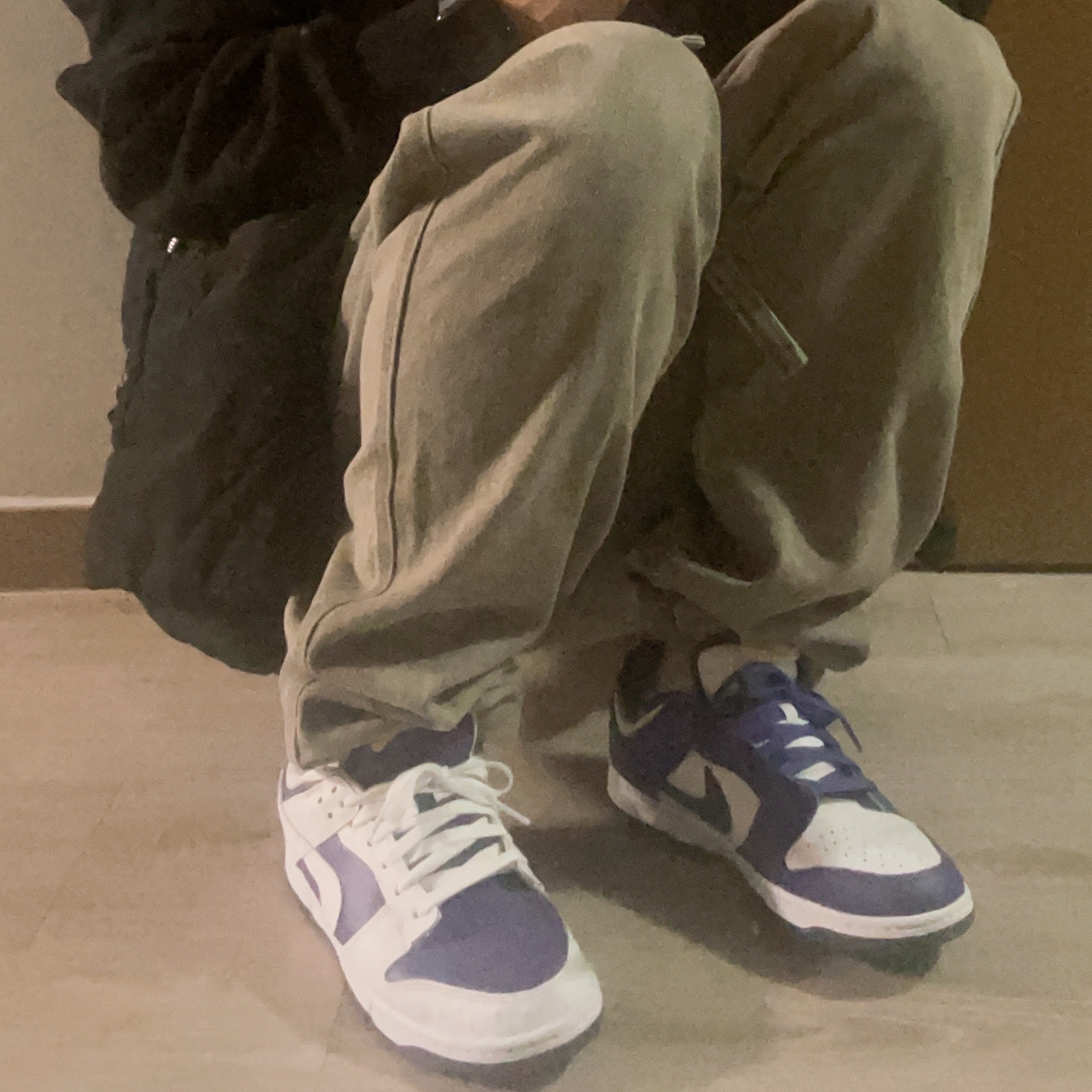 (W) Nike Dunk Low SE Flip 착용 스타일