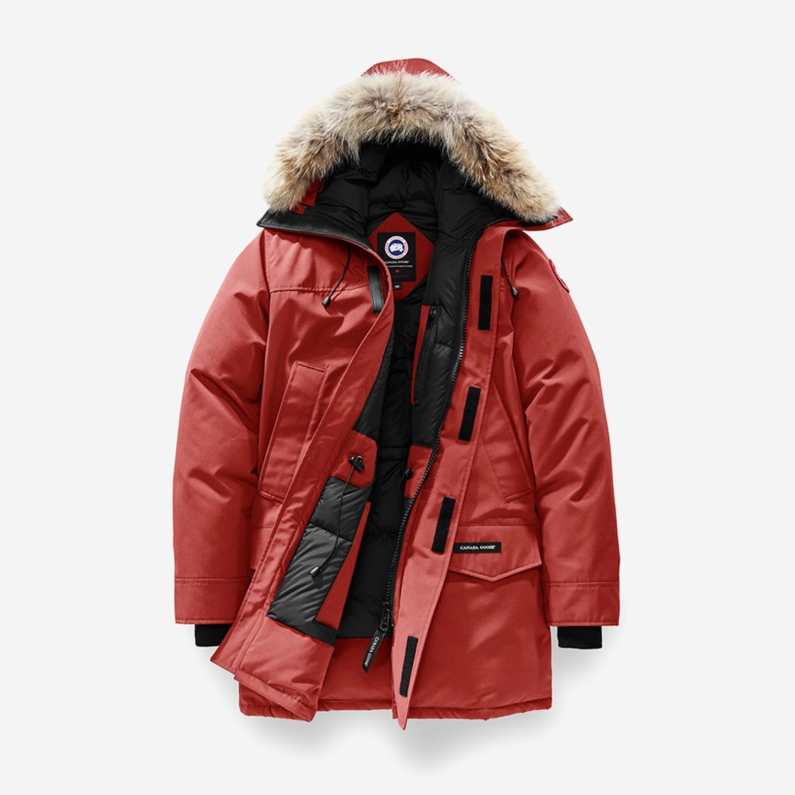 Canada Goose Langford Parka Fusion Fit Red Maple 상세 이미지 1