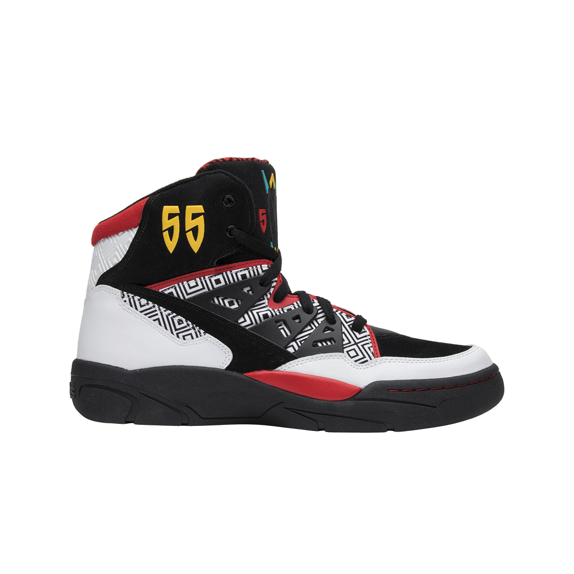 아디다스 무톰보 OG 화이트 블랙 라이트 스칼렛(Adidas Mutombo OG White Black Light Scarlet) - 1