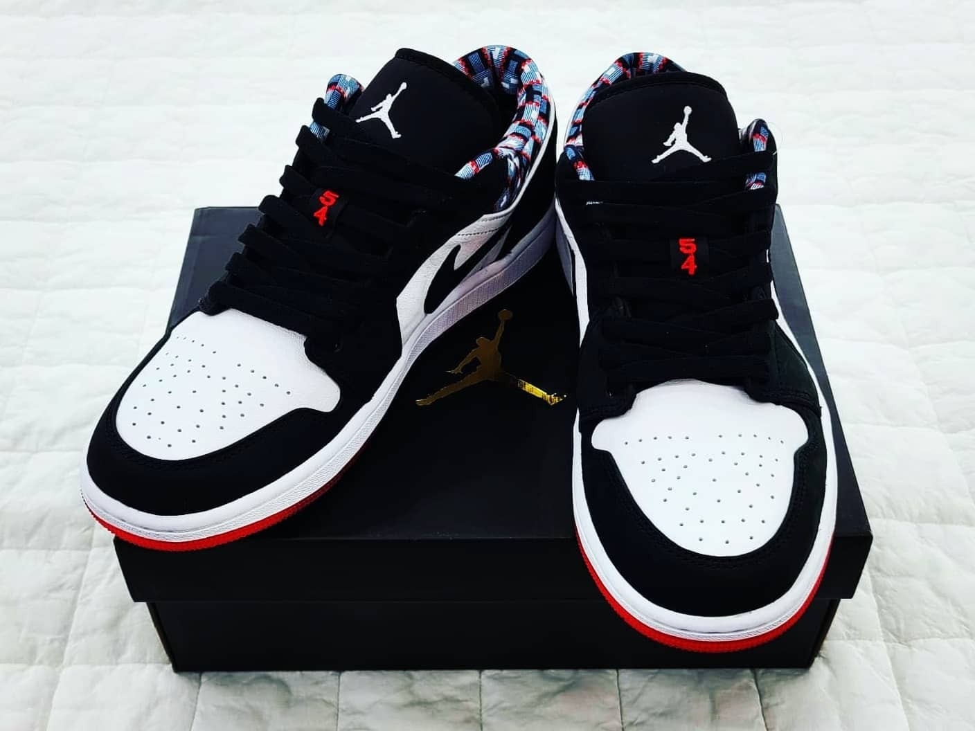 Jordan 1 Low Quai 54 2021 착용 스타일 - 3