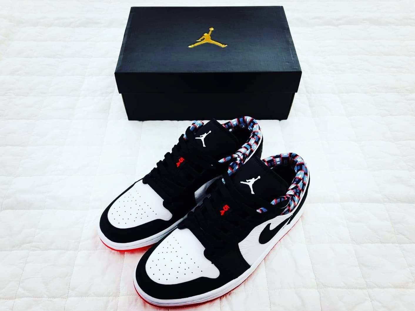 Jordan 1 Low Quai 54 2021 착용 스타일 - 1