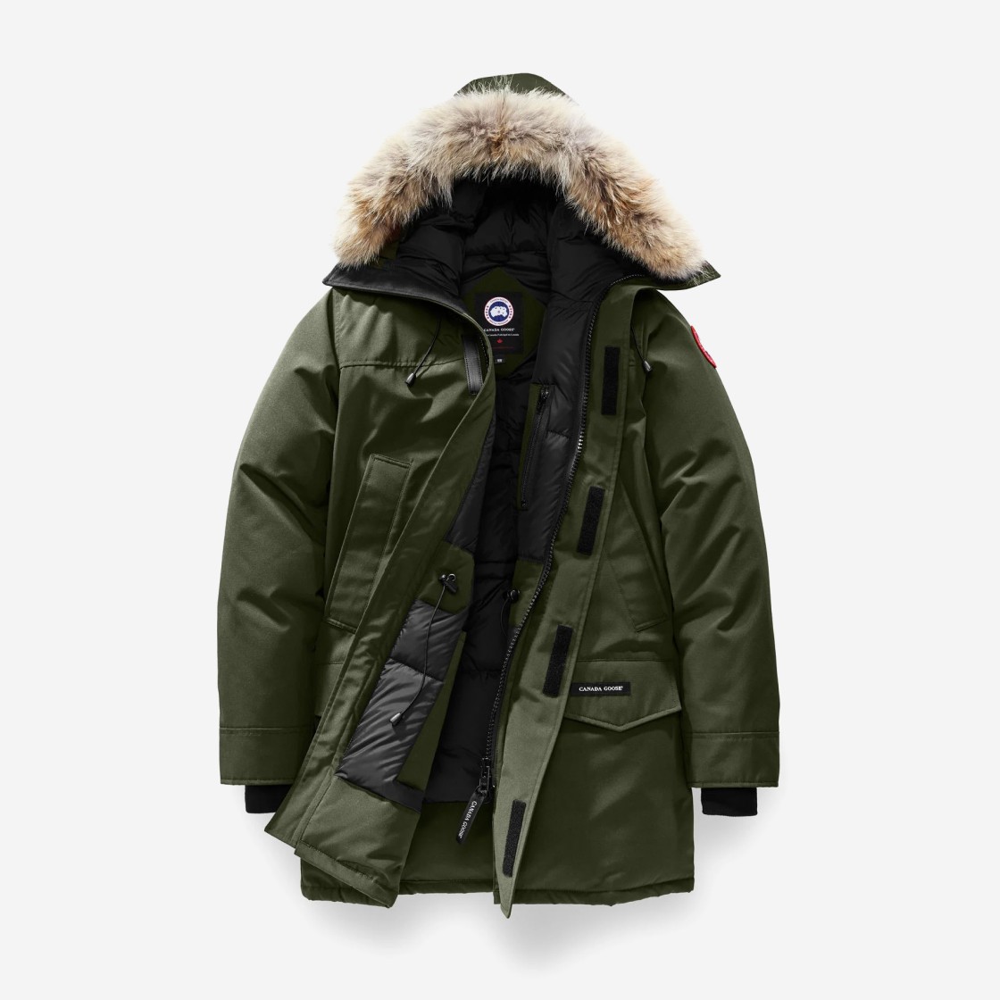 Canada Goose Langford Parka Fusion Fit Military Green 상세 이미지 1