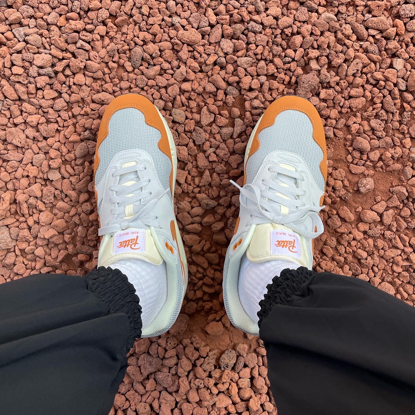 Nike x Patta Air Max 1 Monarch 착용 스타일 - 1