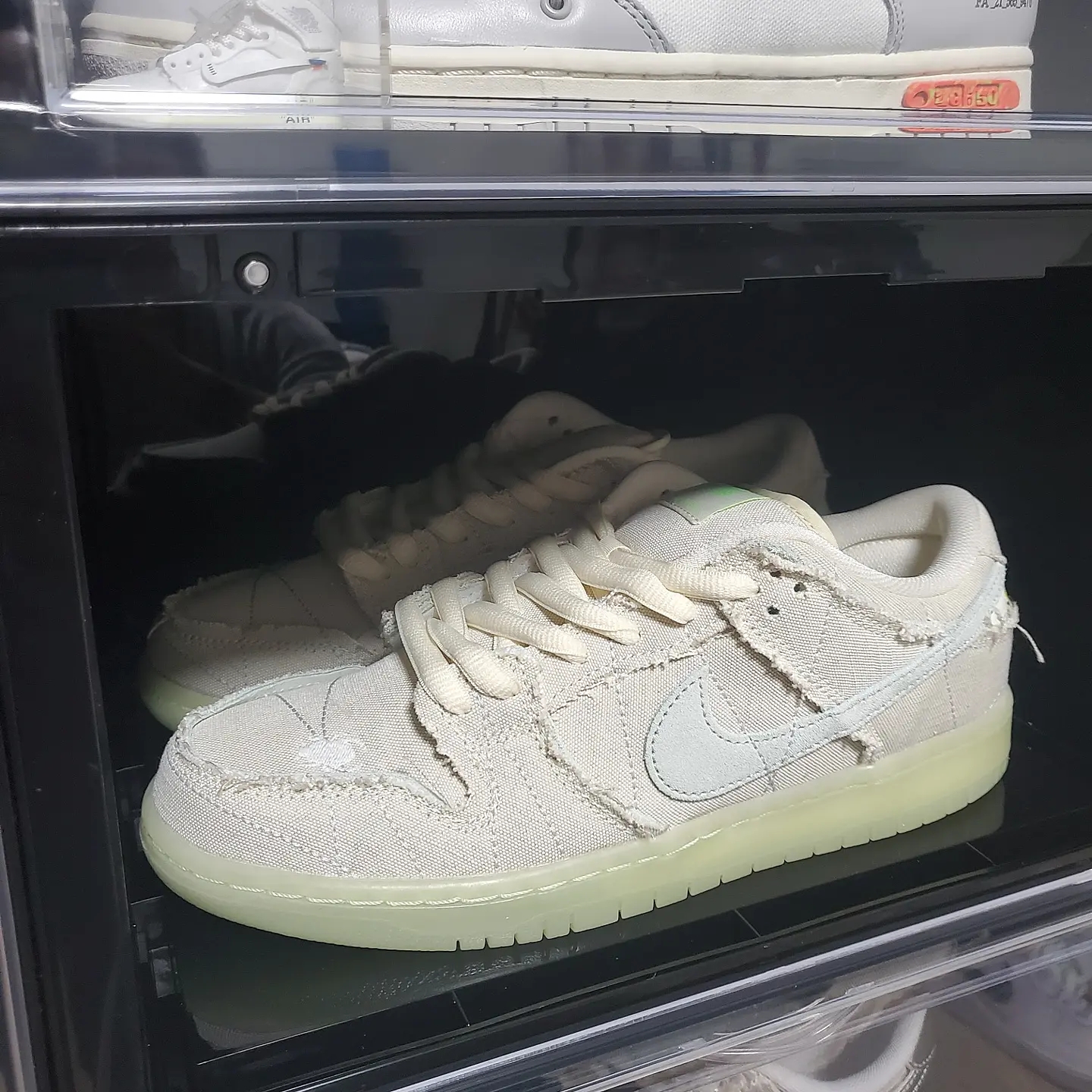 Nike SB Dunk Low Pro Premium Mummy, Nike x Off-White Dunk Low The 50 - Lot 46 착용 스타일 - 2