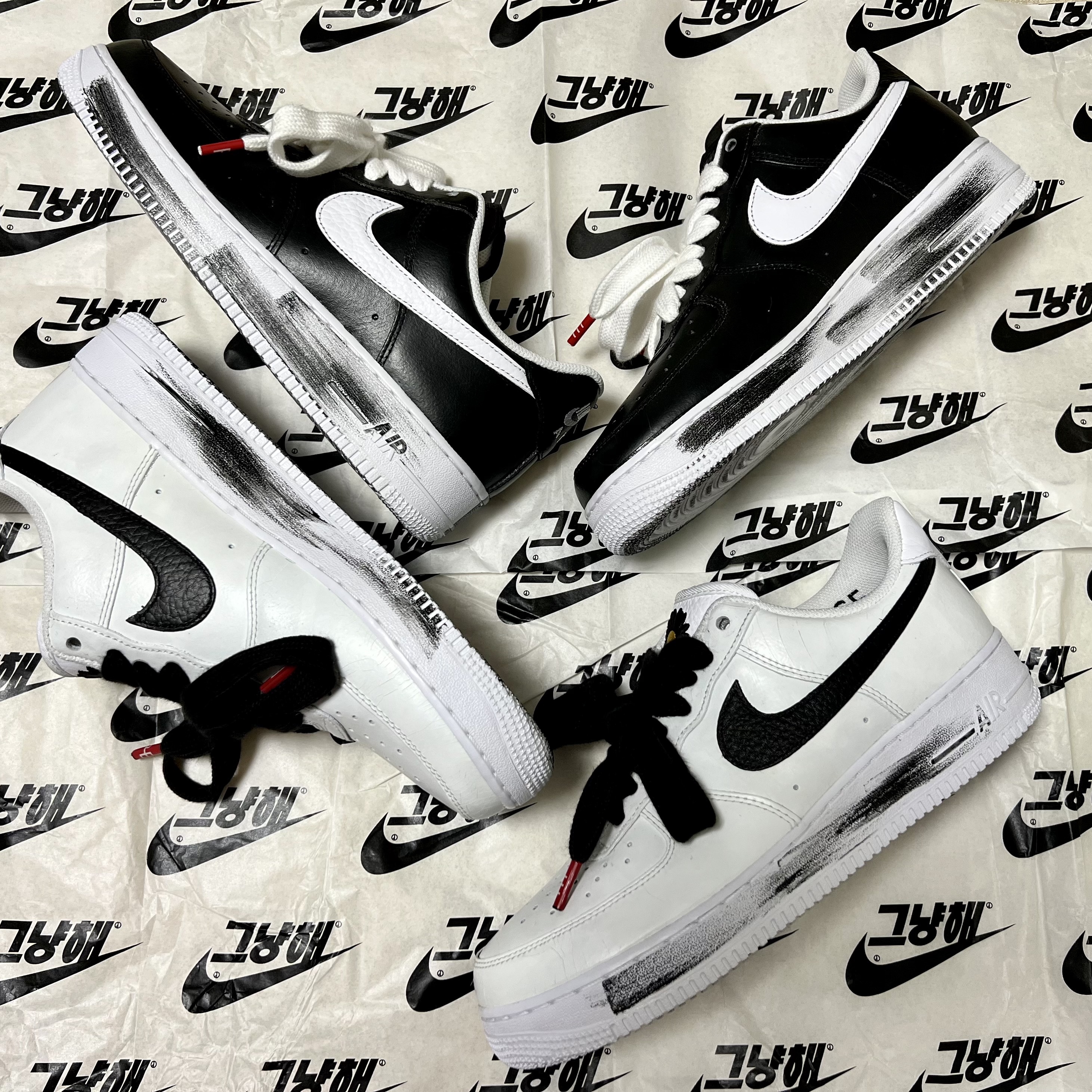 Nike x Peaceminusone Air Force 1 Low Para-Noise 2.0, Nike x Peaceminusone Air Force 1 Low Para-Noise 착용 스타일