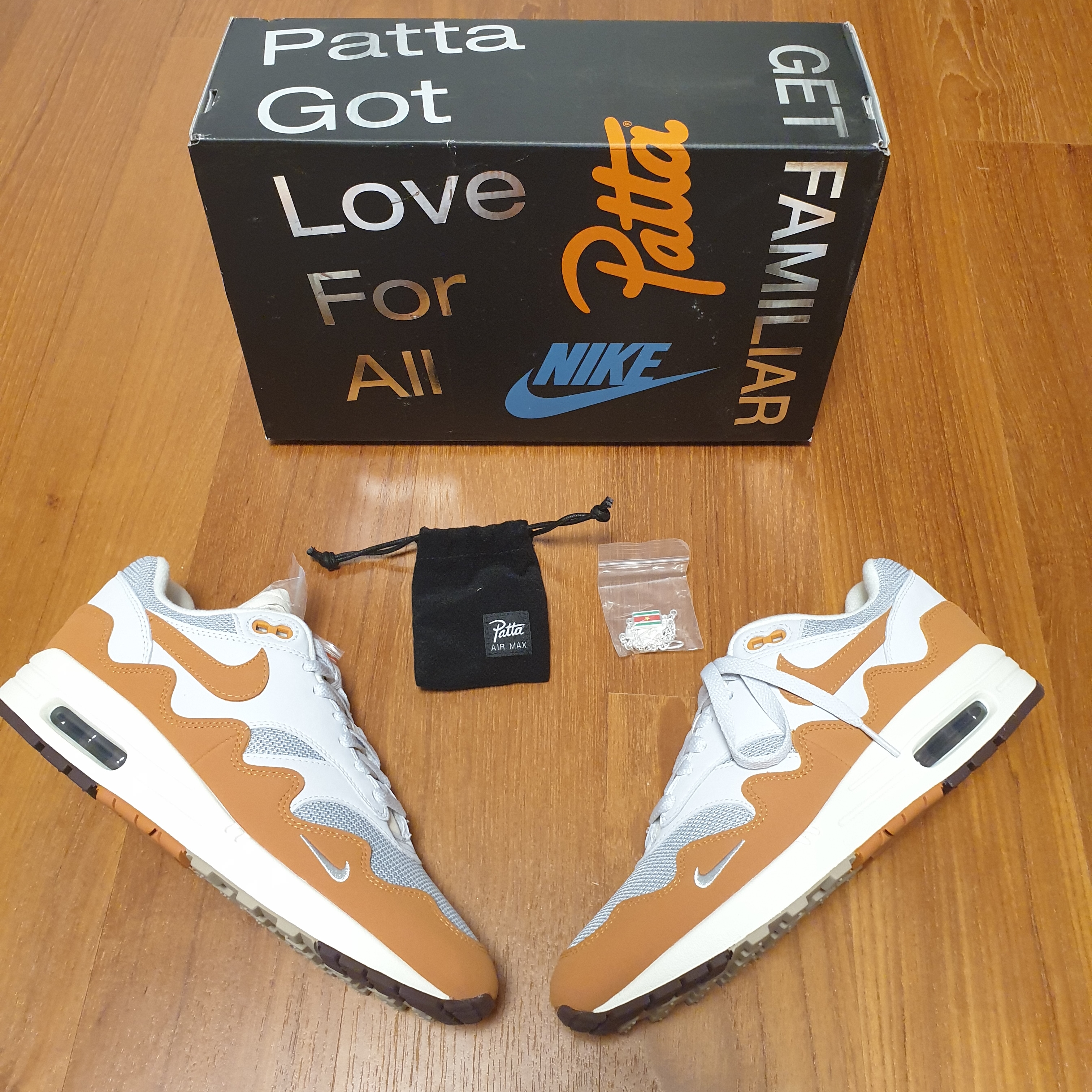 Nike x Patta Air Max 1 Monarch 착용 스타일 - 2