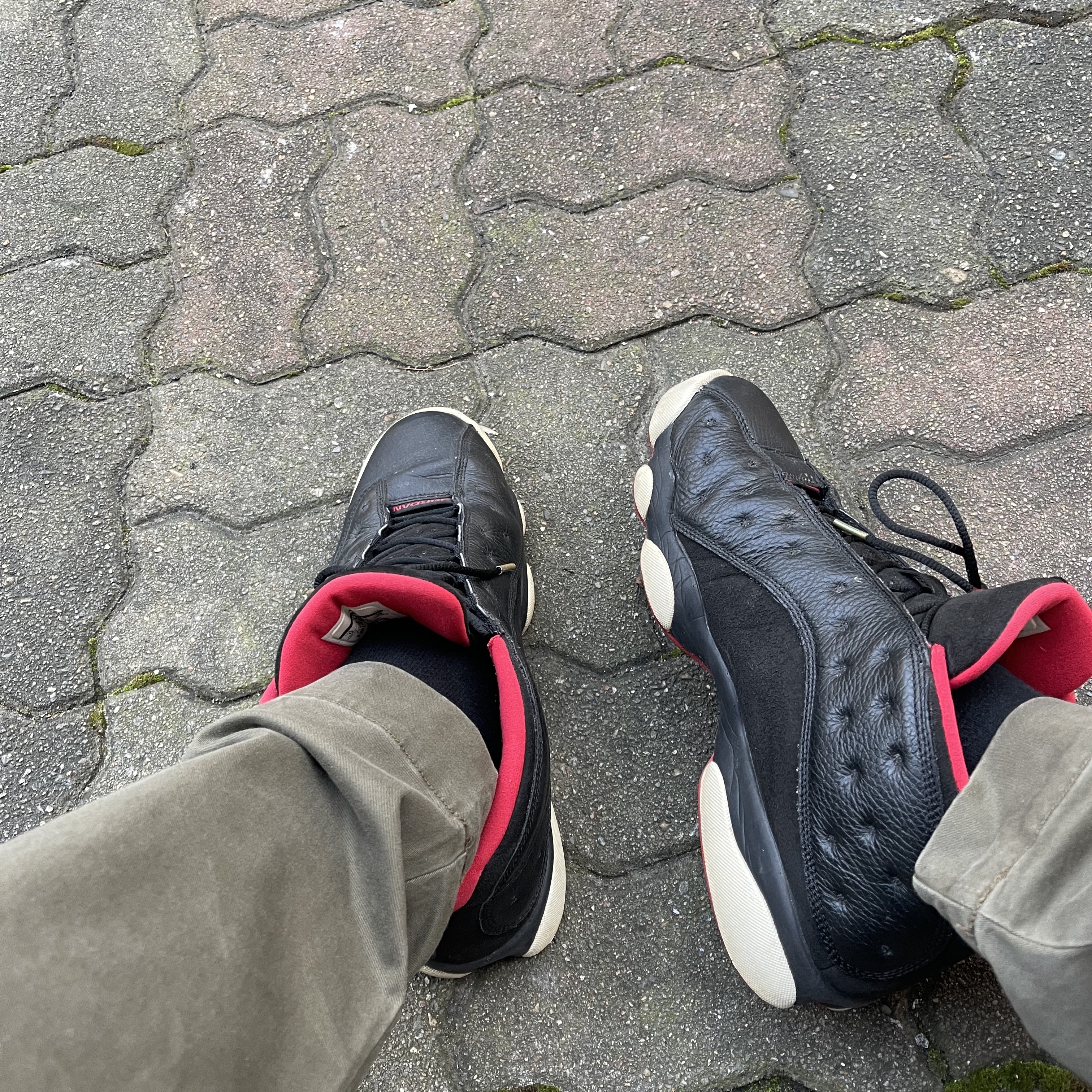 Jordan 13 Retro Low Bred 착용 스타일