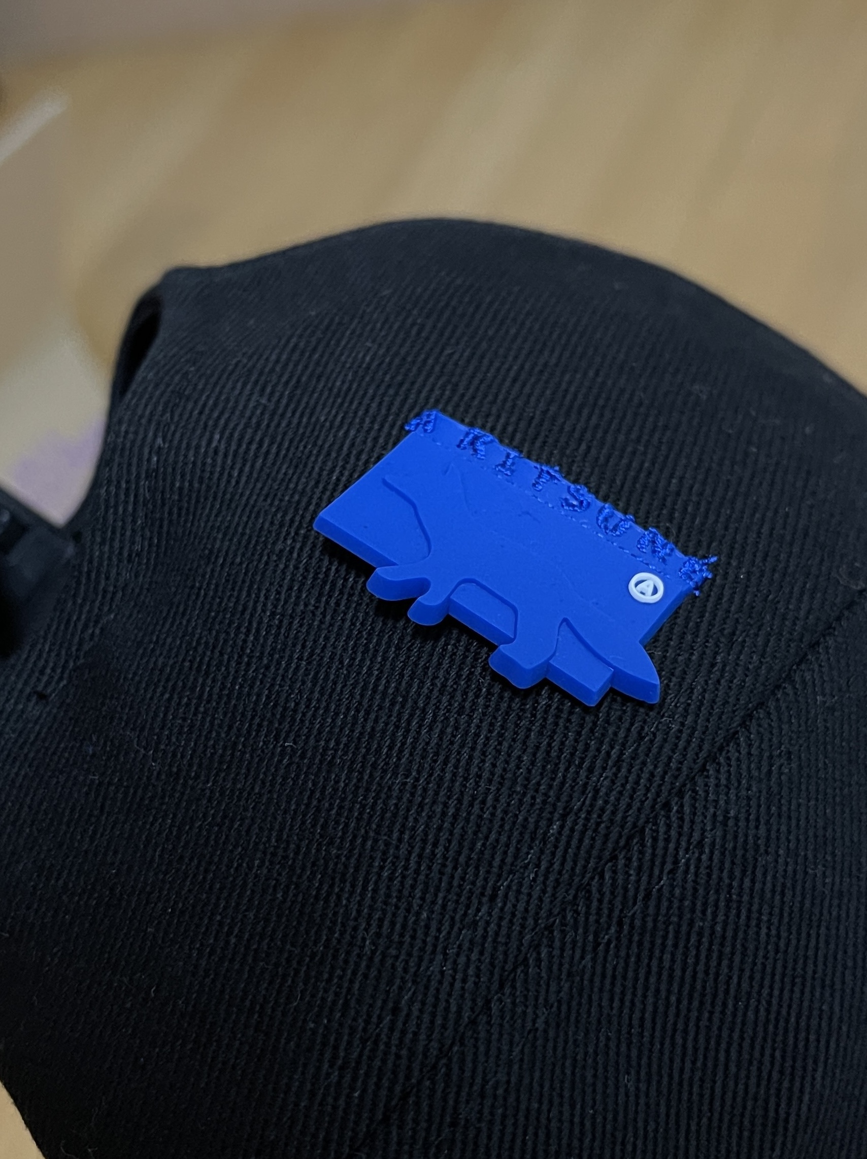 Maison Kitsune x Ader Error Meditation Fox Cap Black 착용 스타일 - 2