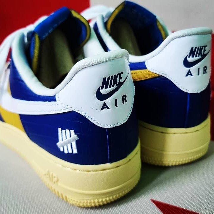 Nike x Undefeated Air Force 1 Low SP 5 On It Court Blue 착용 스타일 - 3