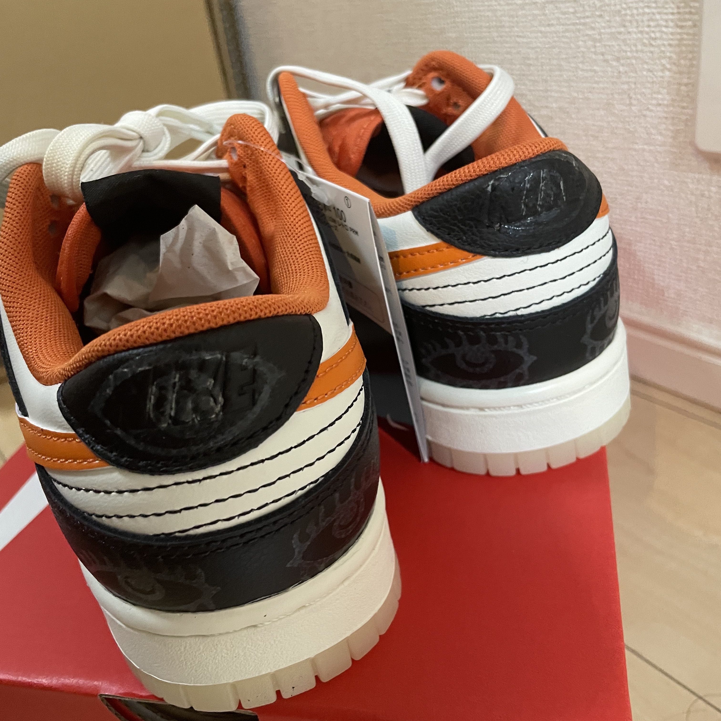 Nike Dunk Low Retro PRM Halloween 착용 스타일 - 3