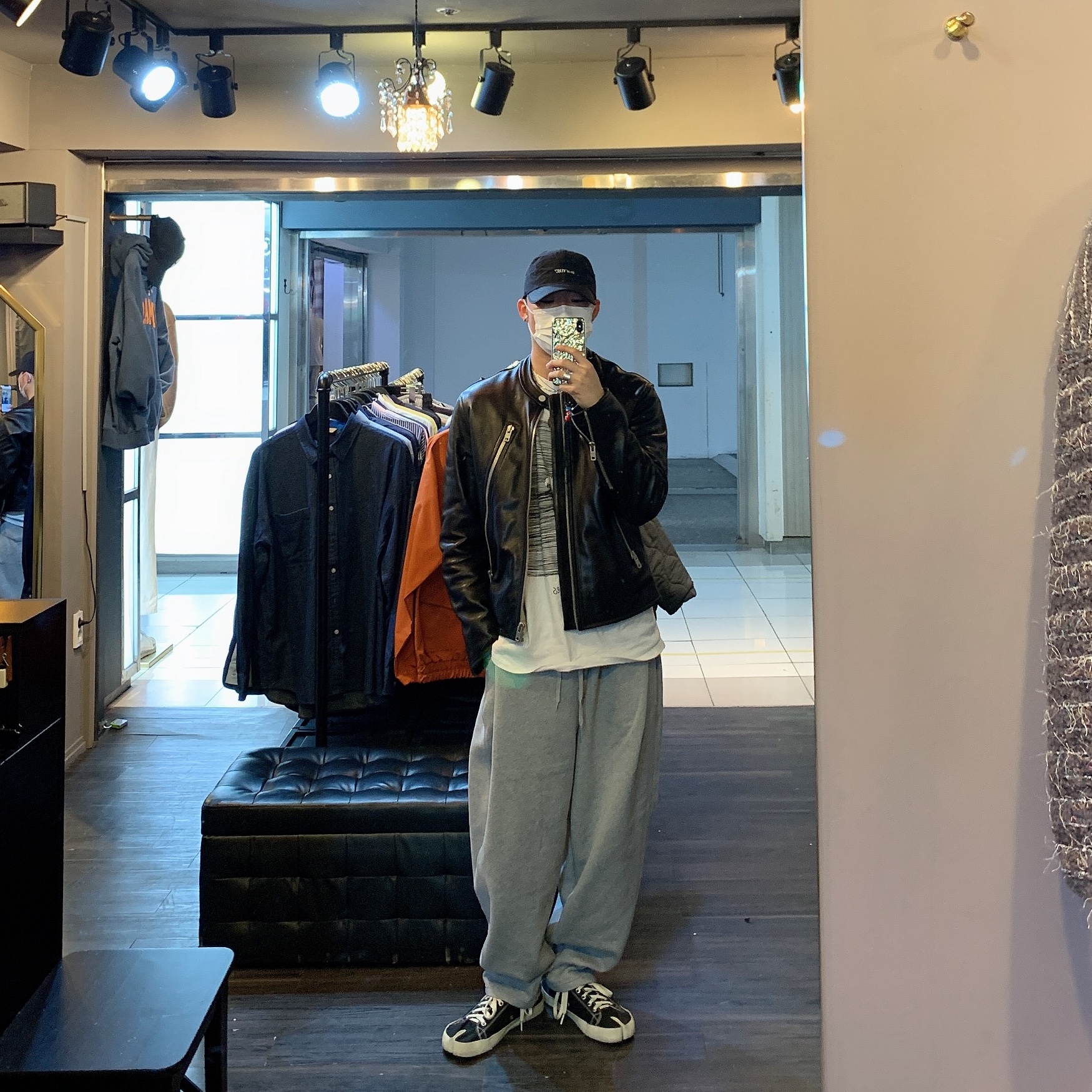 Maison Margiela Tabi High Black 착용 스타일 - 1