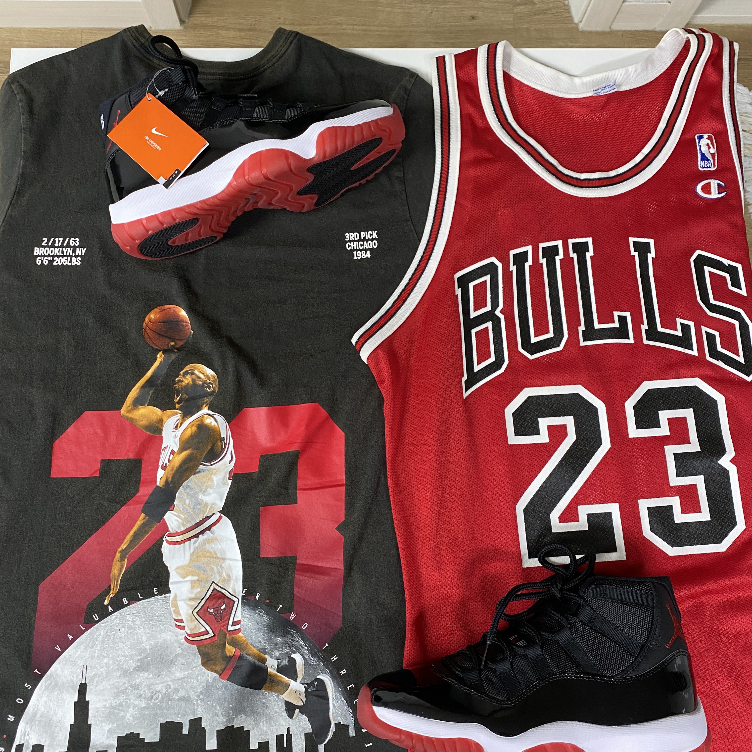 Jordan 11 Retro Bred 2012 착용 스타일