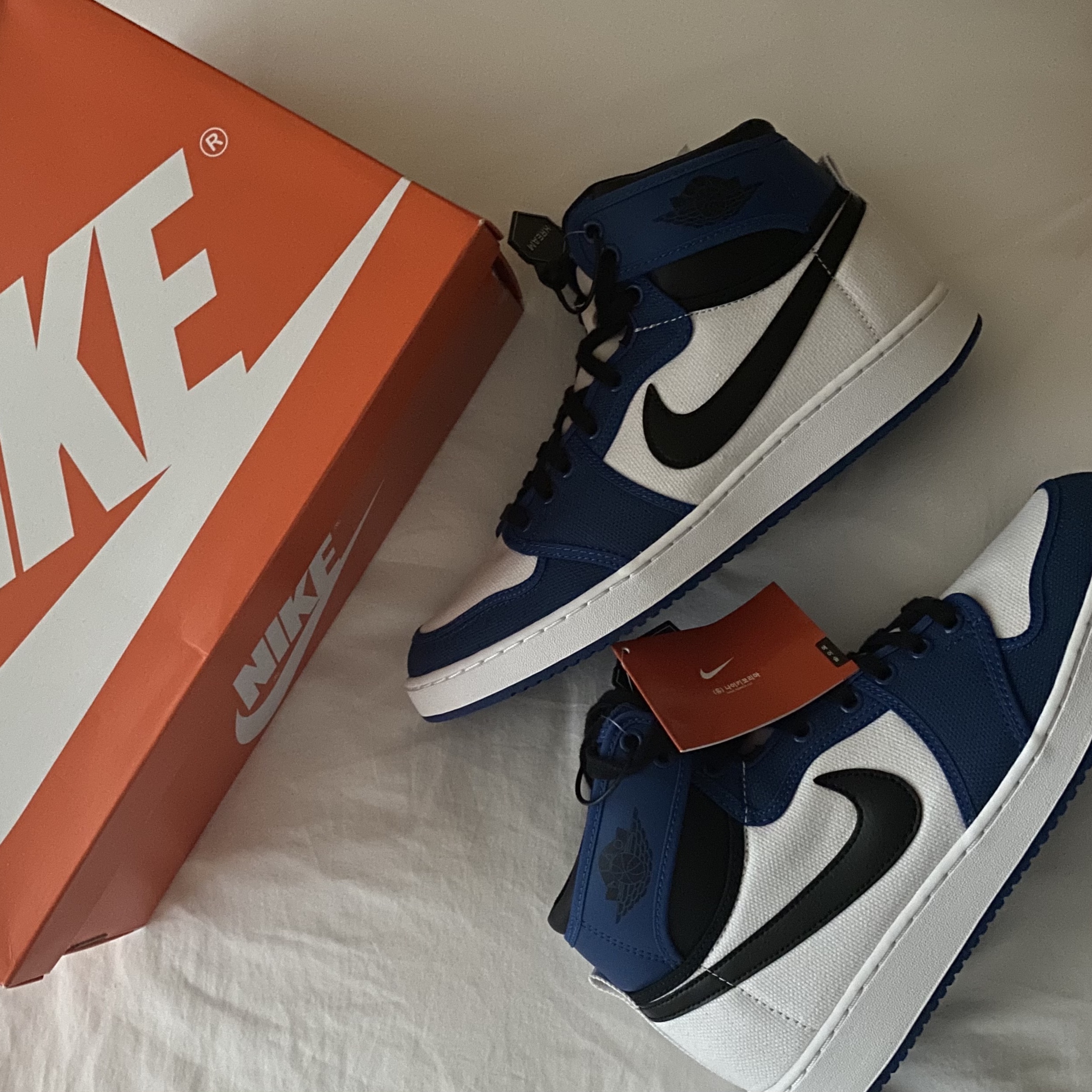 Jordan 1 KO Storm Blue 착용 스타일
