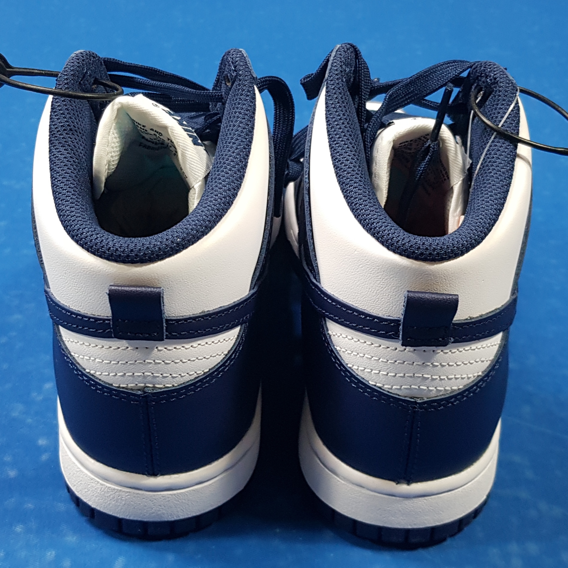 Nike Dunk High Retro Championship Navy 착용 스타일 - 4