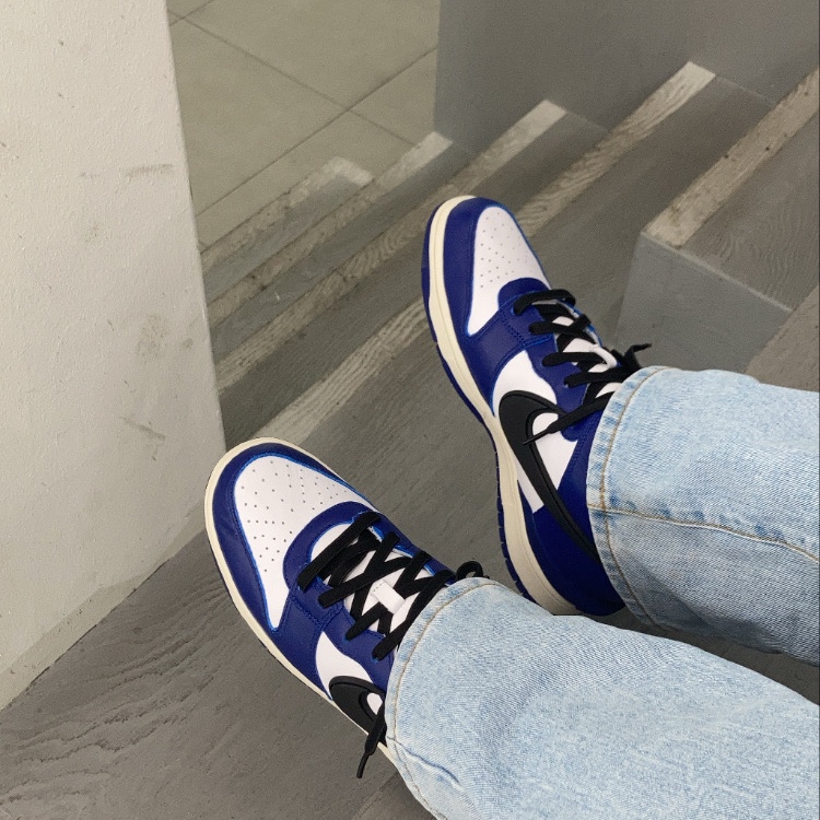 Nike x Ambush Dunk High Deep Royal Blue 착용 스타일