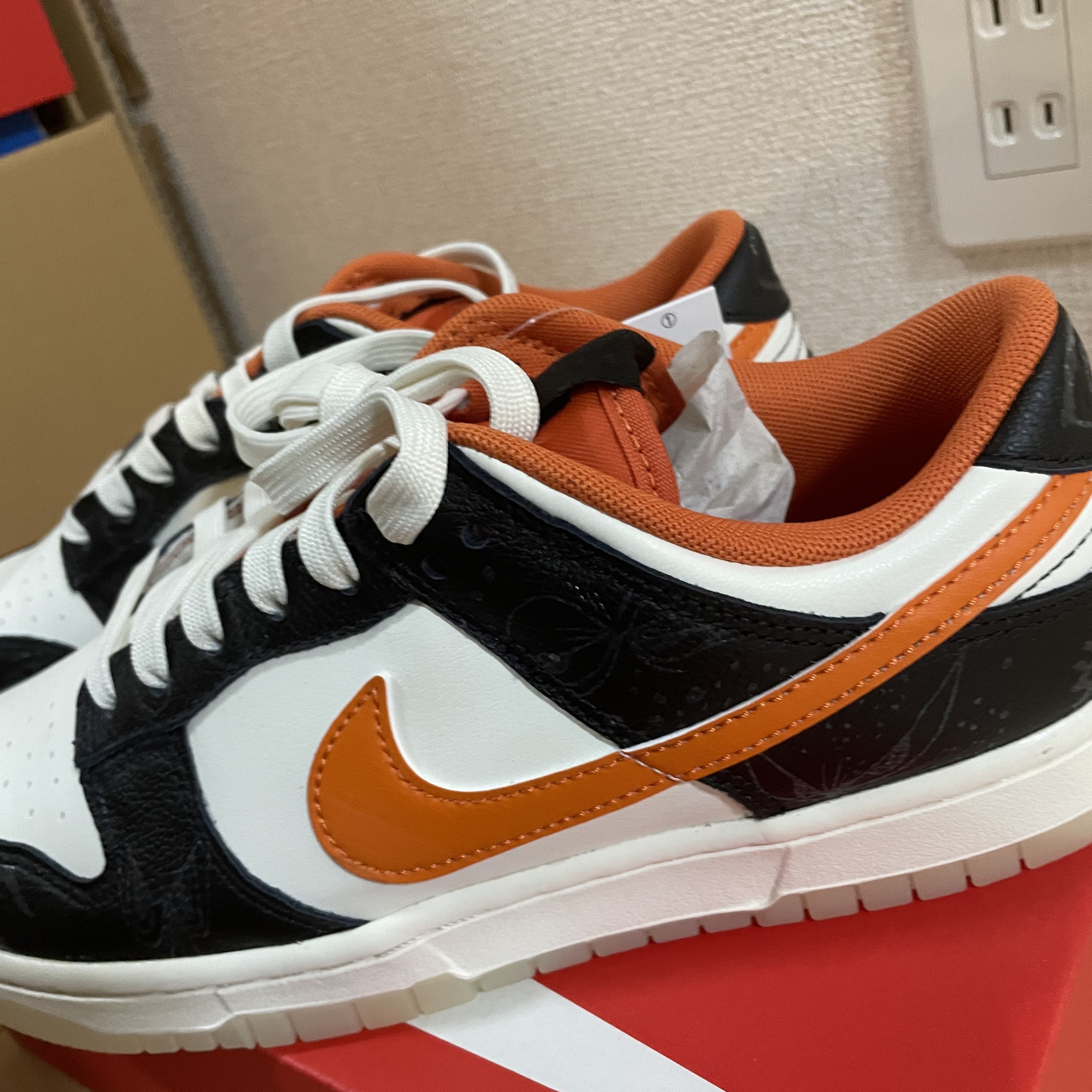 Nike Dunk Low Retro PRM Halloween 착용 스타일 - 2