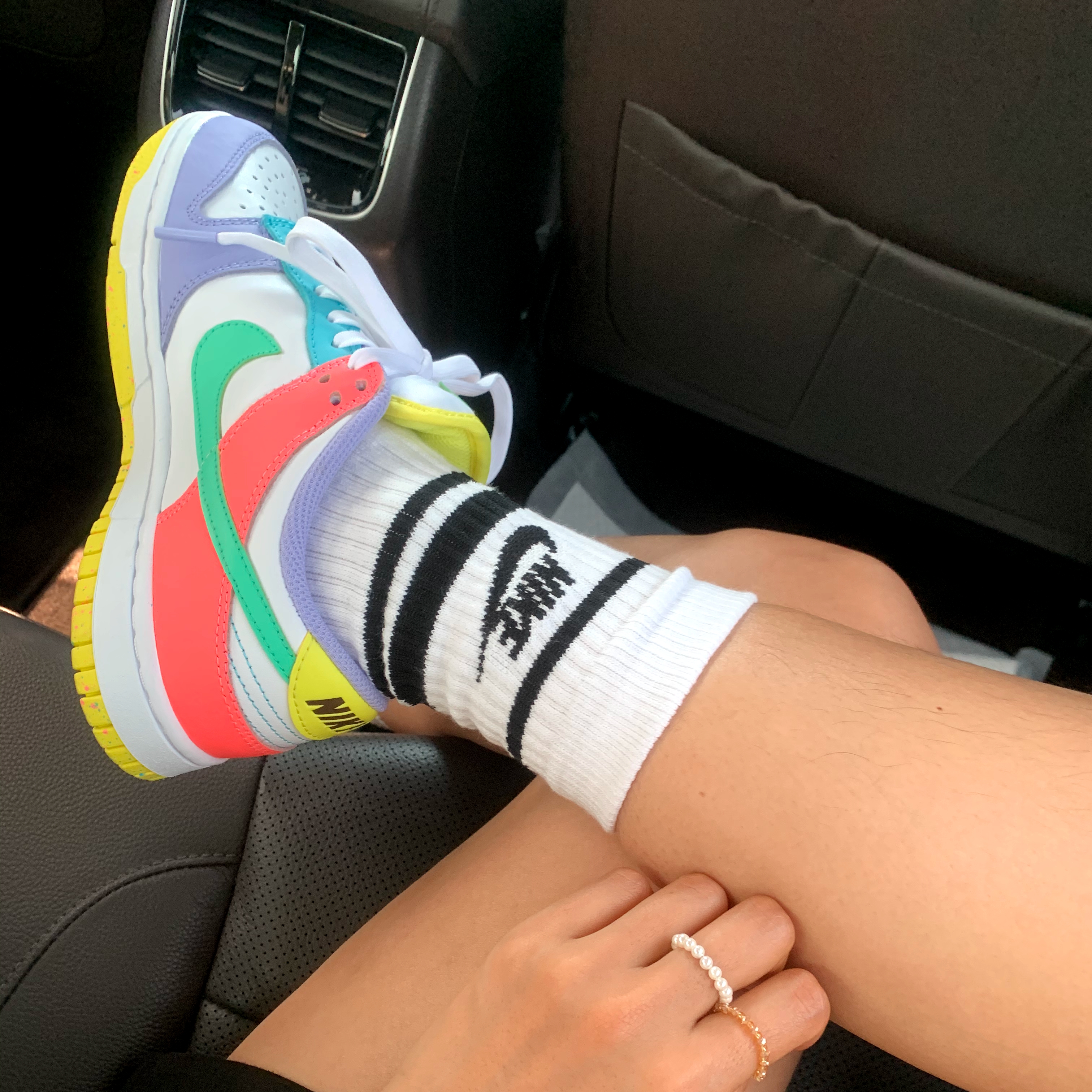 (W) Nike Dunk Low SE Candy 착용 스타일