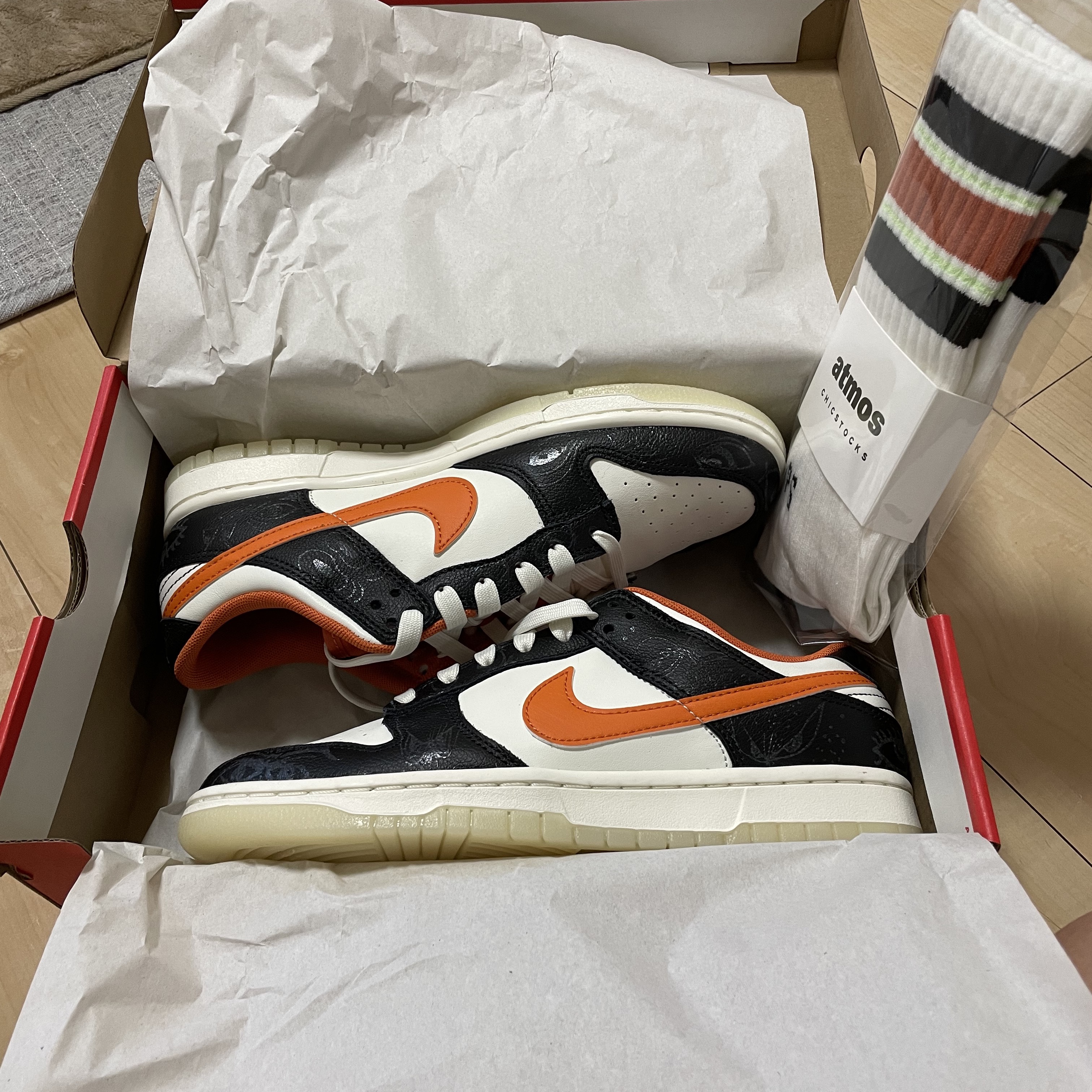 Nike Dunk Low Retro PRM Halloween 착용 스타일 - 5