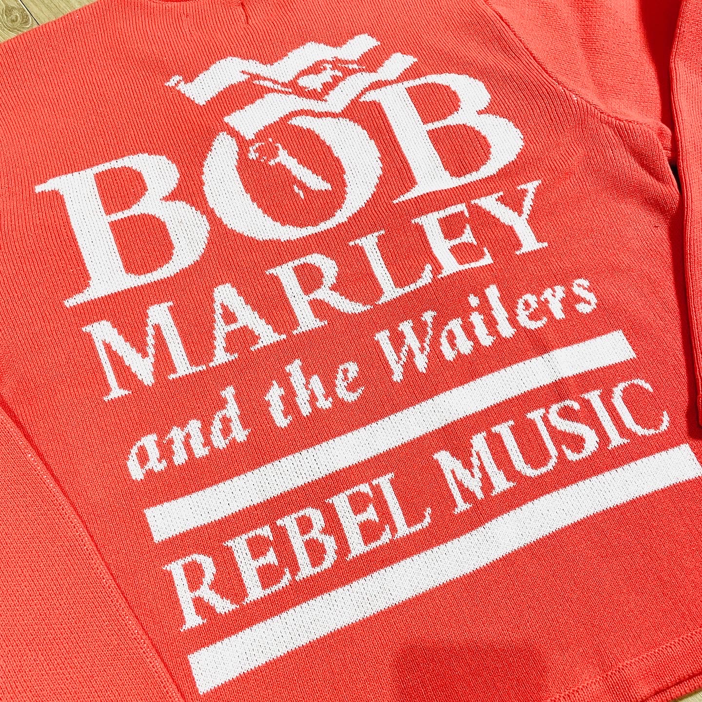 Stussy Bob Marley Sweater Red 착용 스타일 - 3