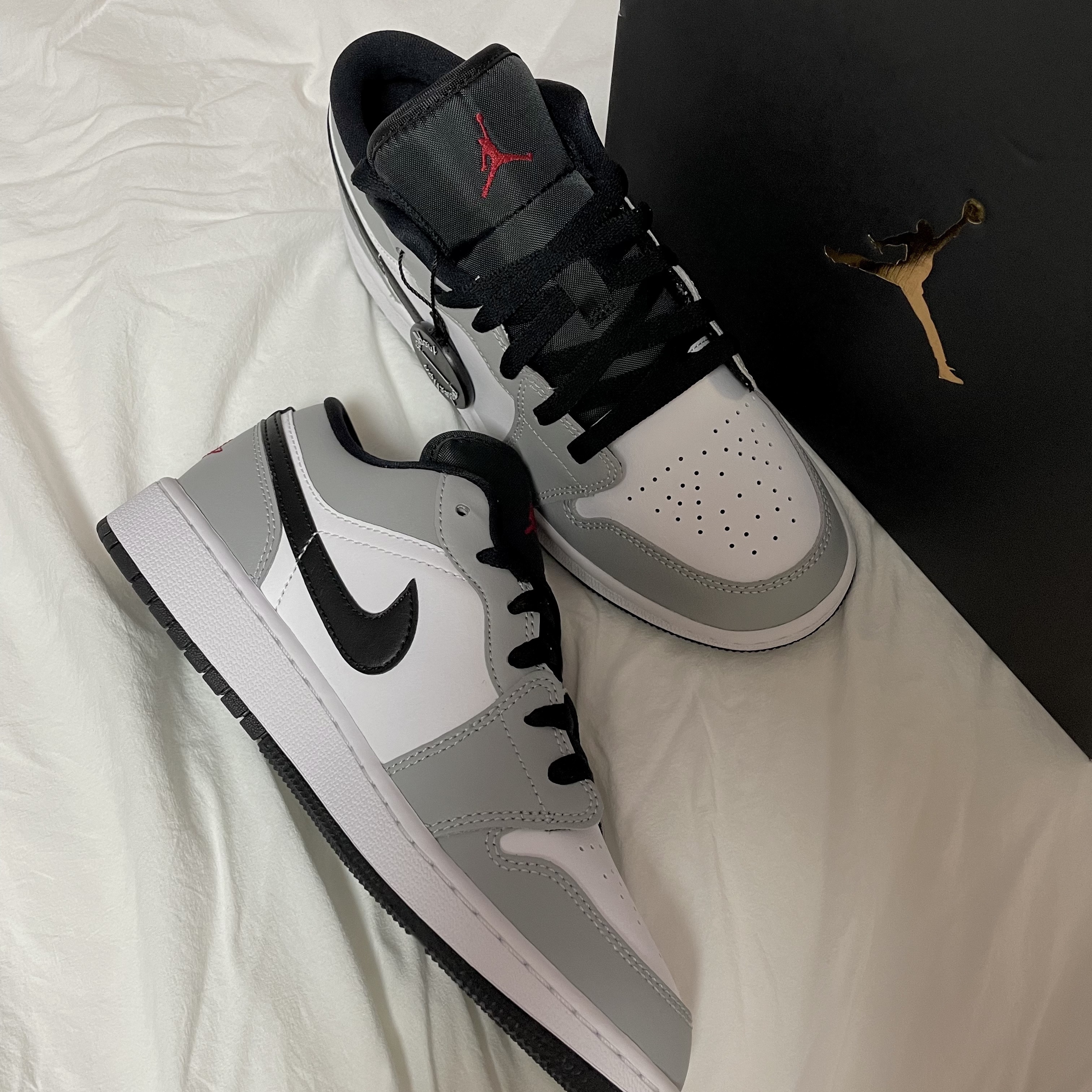 (GS) Jordan 1 Low Light Smoke Grey, Jordan 1 Low Light Smoke Grey 착용 스타일