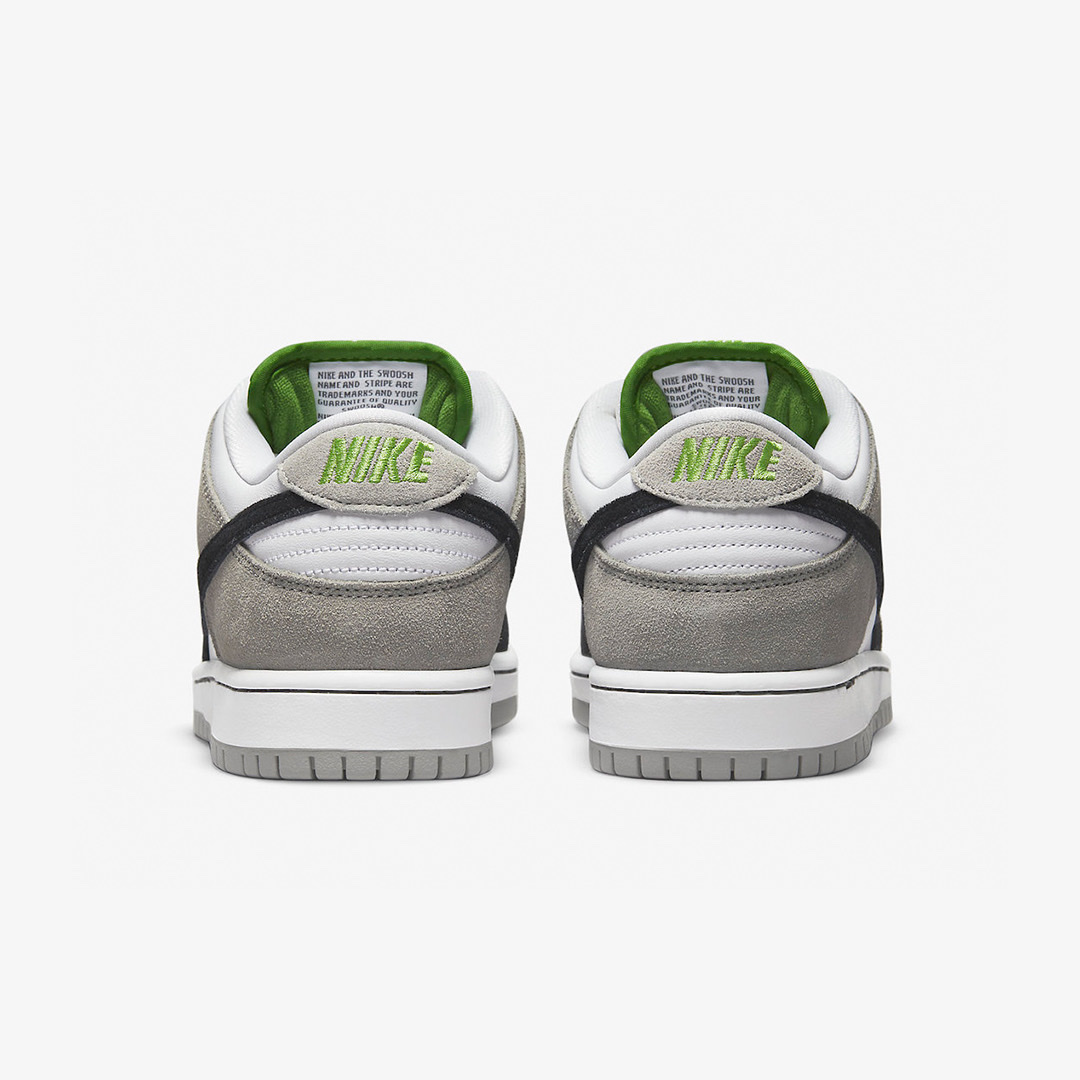 Nike SB Dunk Low Pro Chlorophyll 착용 스타일 - 5