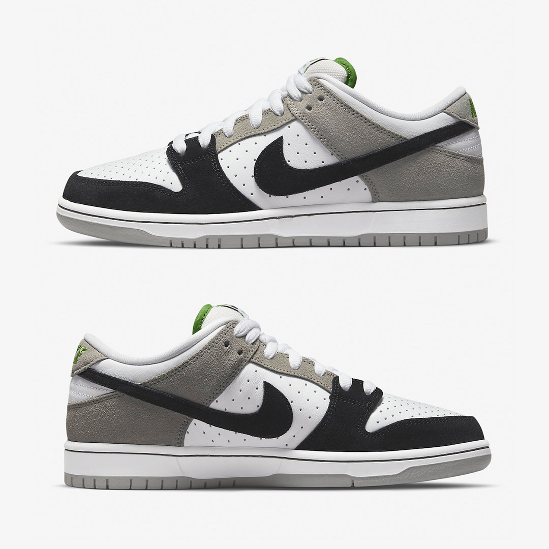 Nike SB Dunk Low Pro Chlorophyll 착용 스타일 - 3