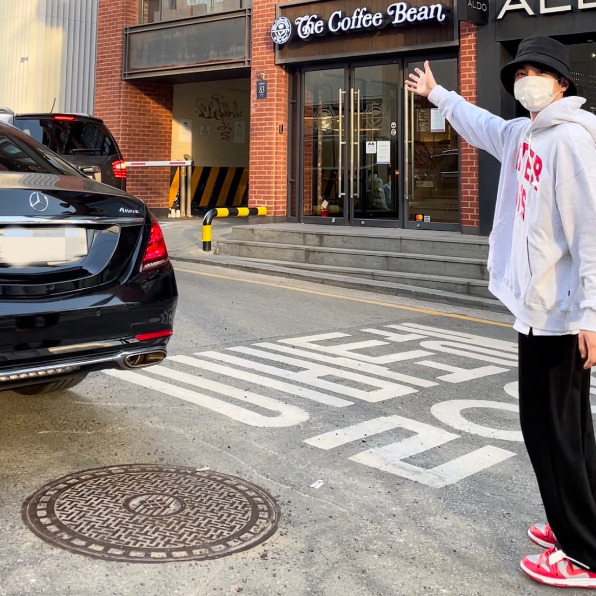 Nike x Off-White Dunk Low University Red 착용 스타일