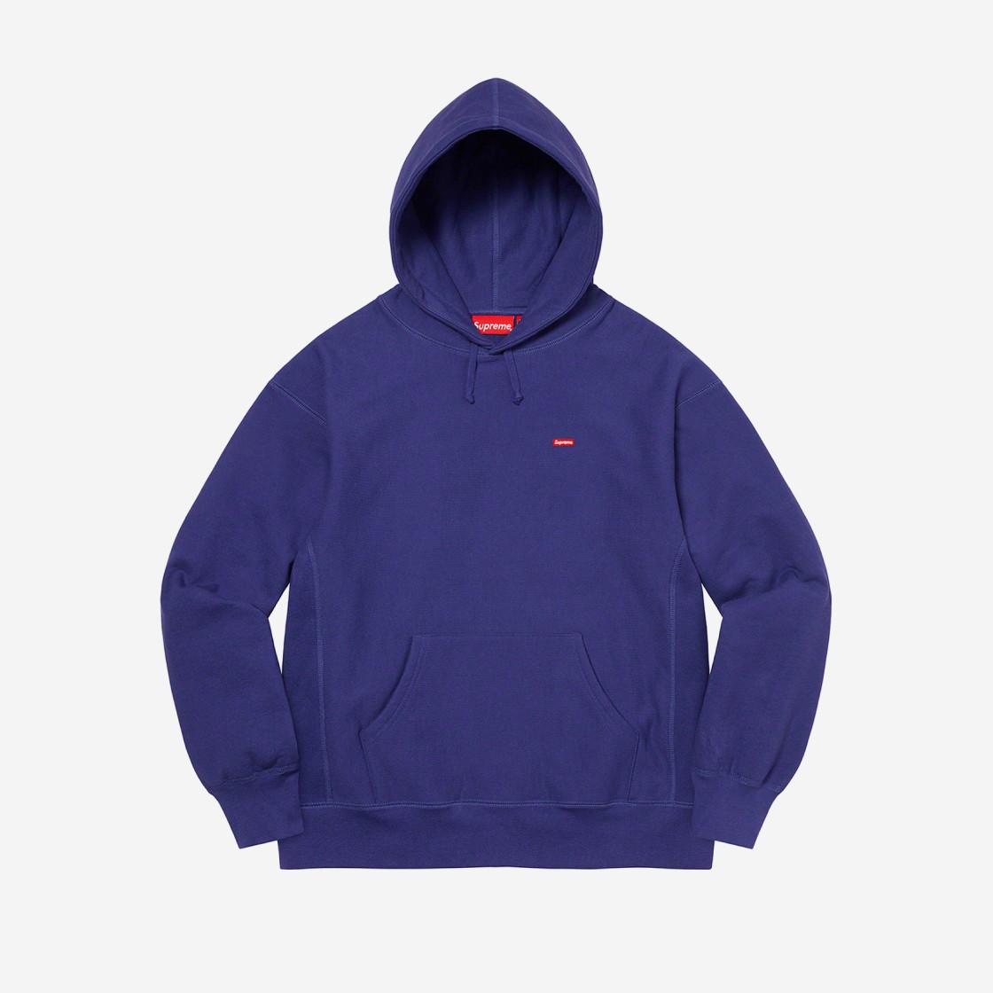 Supreme Small Box Hooded Sweatshirt Dark Royal - 21FW 상세 이미지 1