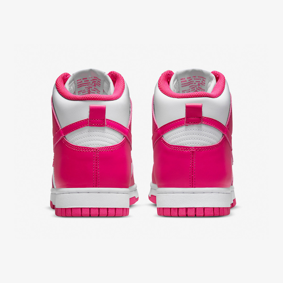 (W) Nike Dunk High Pink Prime 착용 스타일 - 5