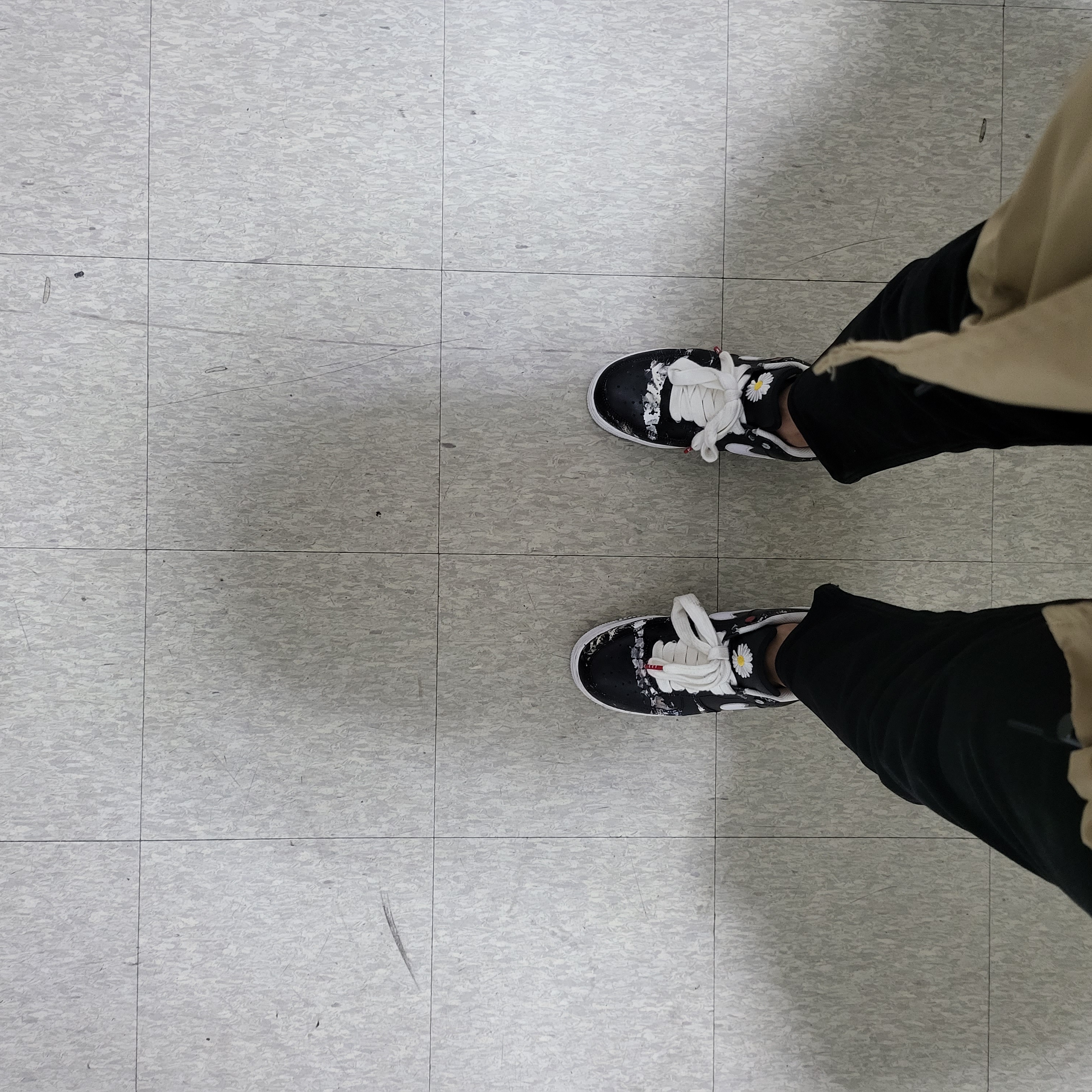 Nike x Peaceminusone Air Force 1 Low Para-Noise 착용 스타일