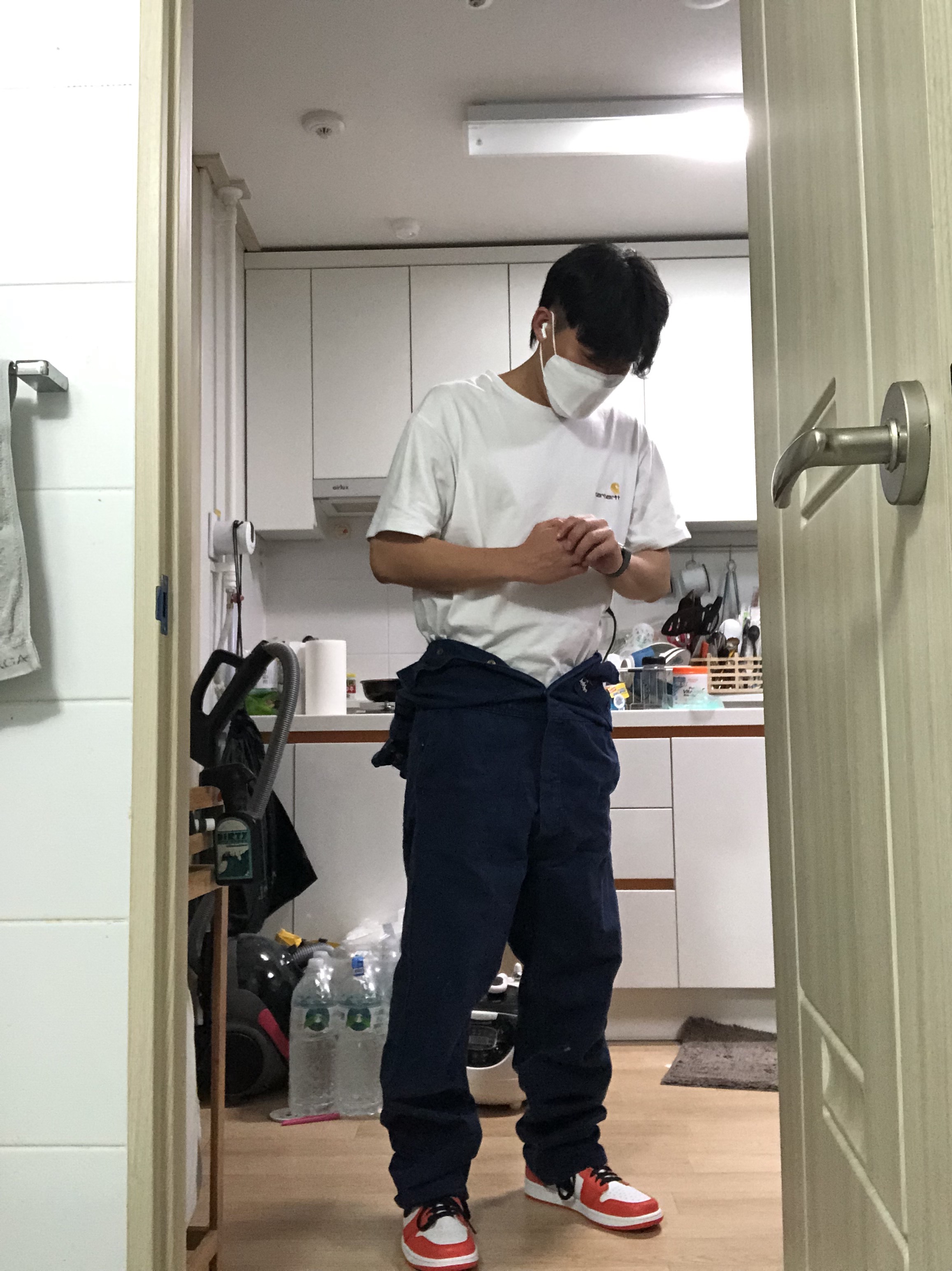 Jordan 1 Low OG Starfish 착용 스타일 - 2