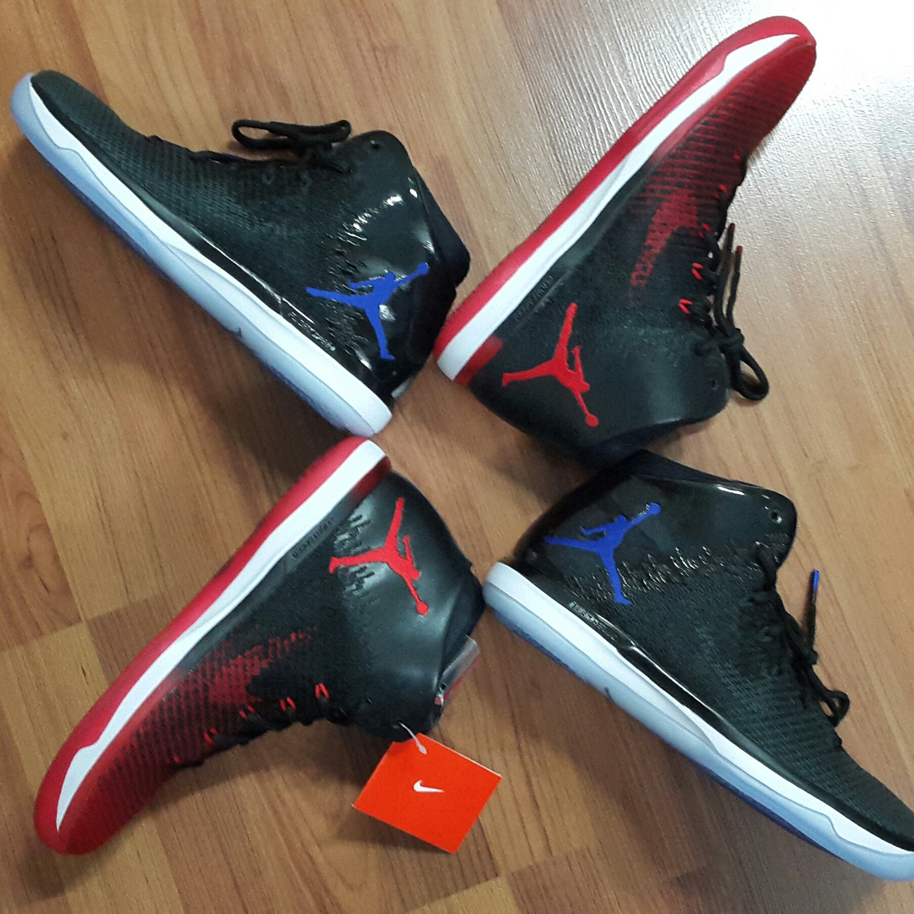 Jordan XXXI Banned, Jordan XXXI Space Jam 착용 스타일