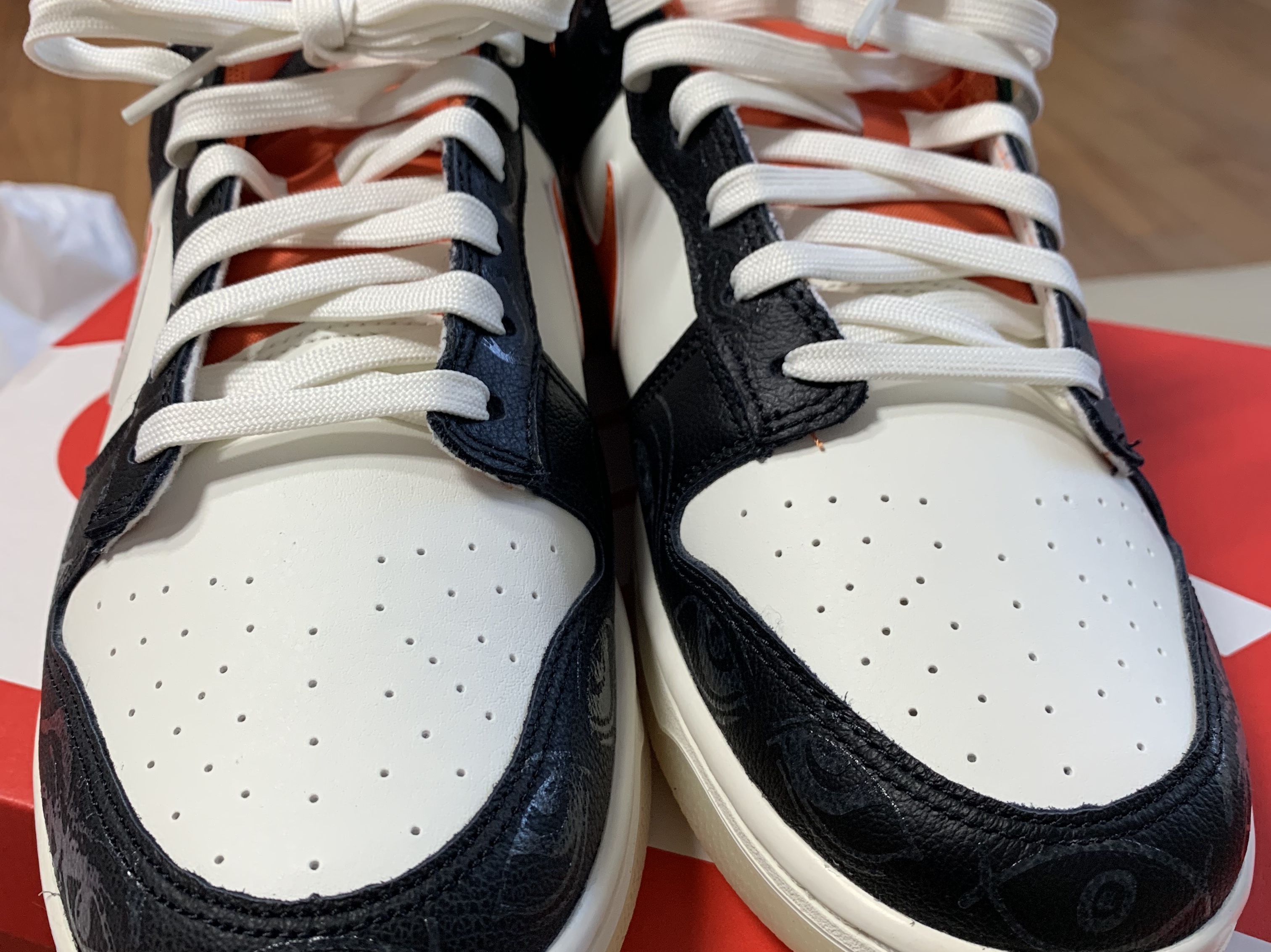 Nike Dunk Low Retro PRM Halloween 착용 스타일 - 2