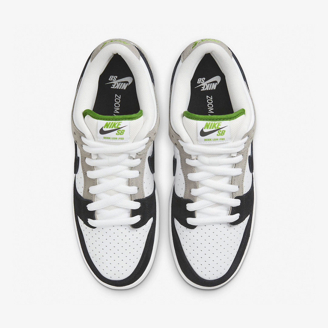 Nike SB Dunk Low Pro Chlorophyll 착용 스타일 - 4