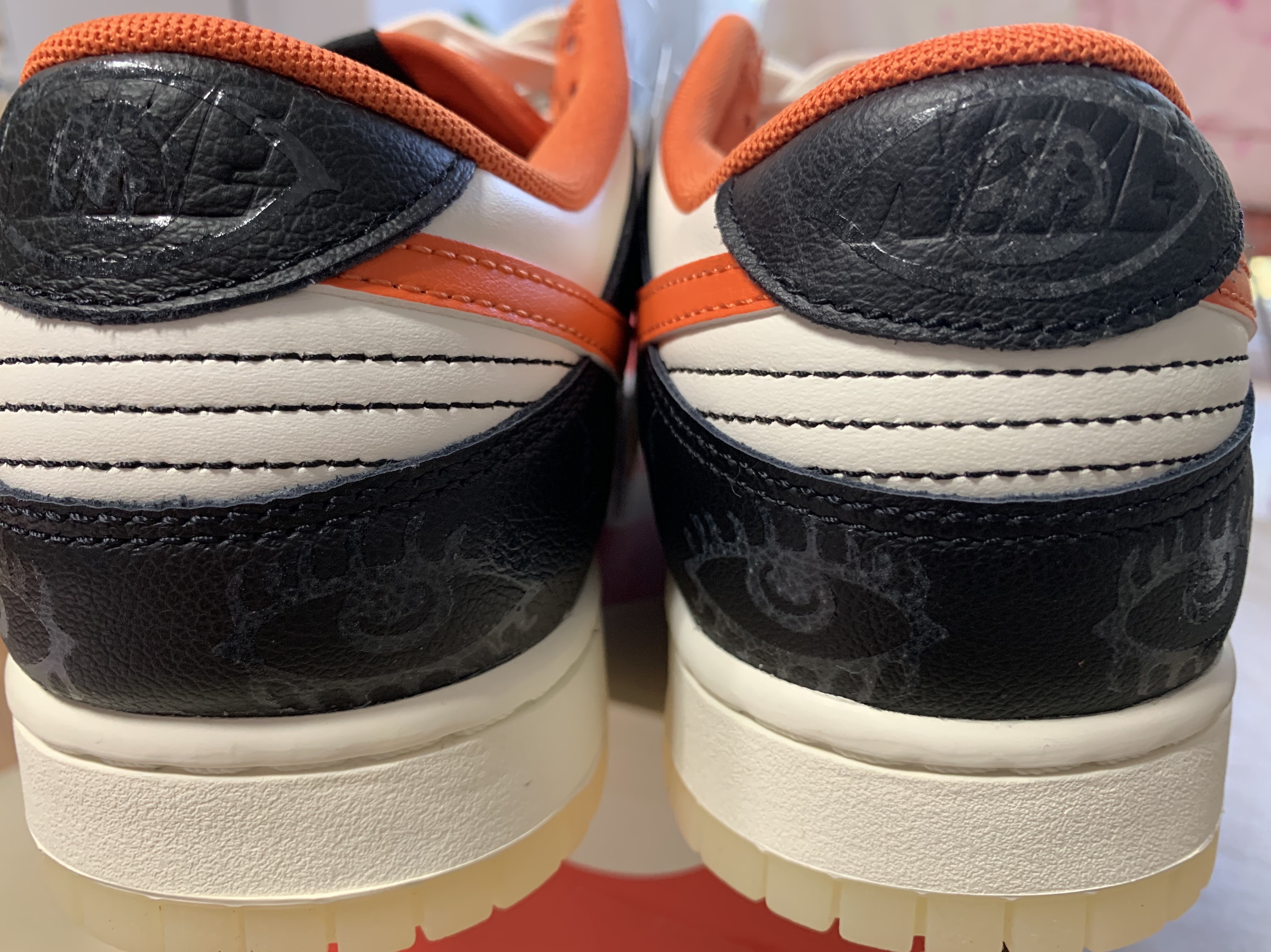 Nike Dunk Low Retro PRM Halloween 착용 스타일 - 5