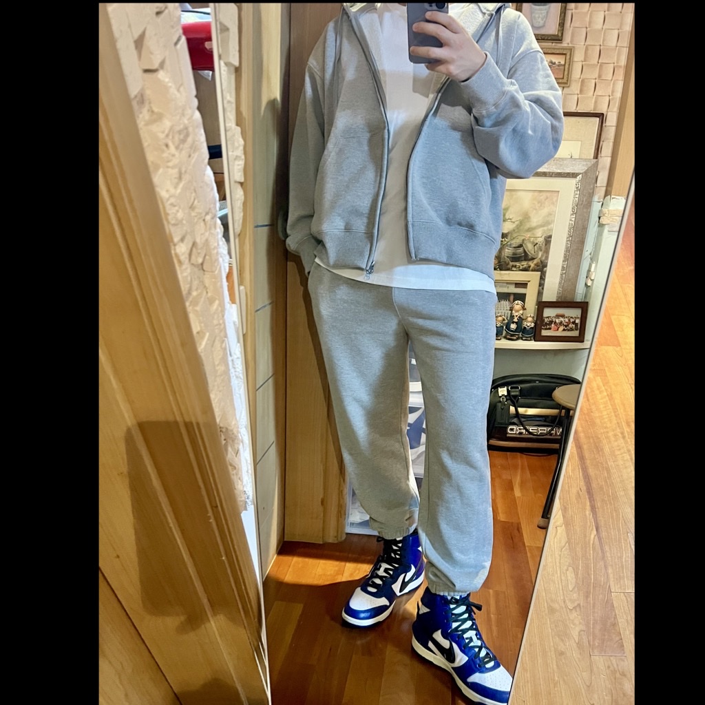 Nike x Ambush Dunk High Deep Royal Blue 착용 스타일 - 1