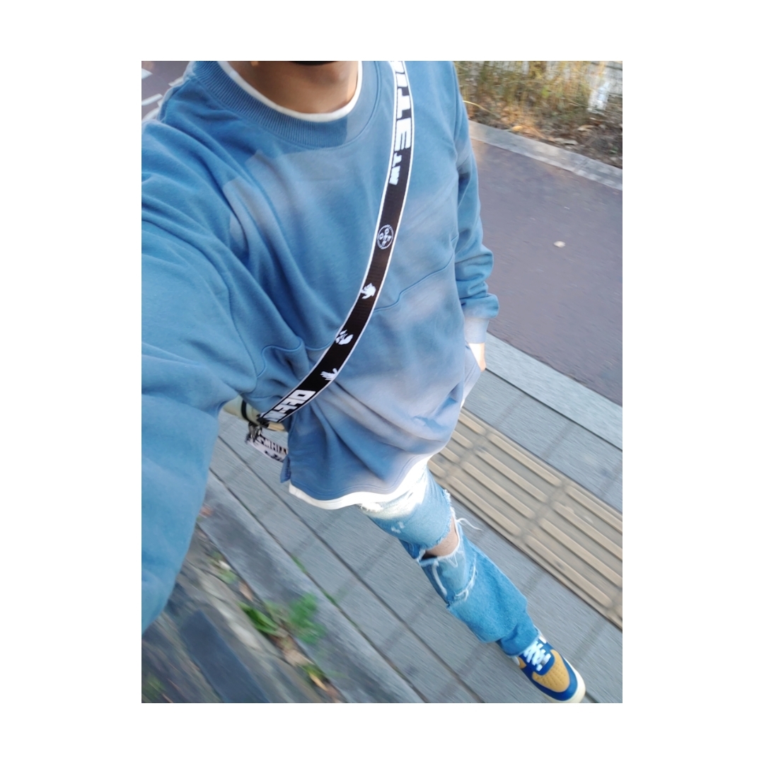 Nike x Undefeated Air Force 1 Low SP 5 On It Court Blue 착용 스타일 - 1