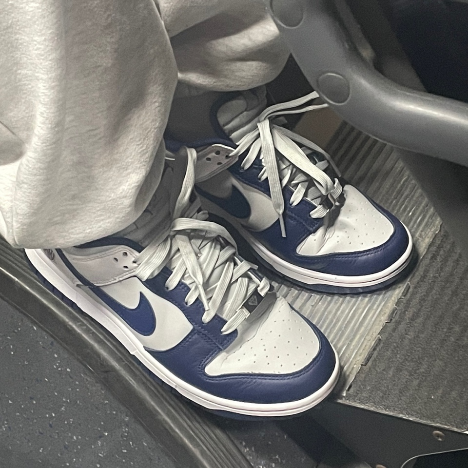 Nike x NBA Dunk Low Retro EMB Nets 착용 스타일 - 2