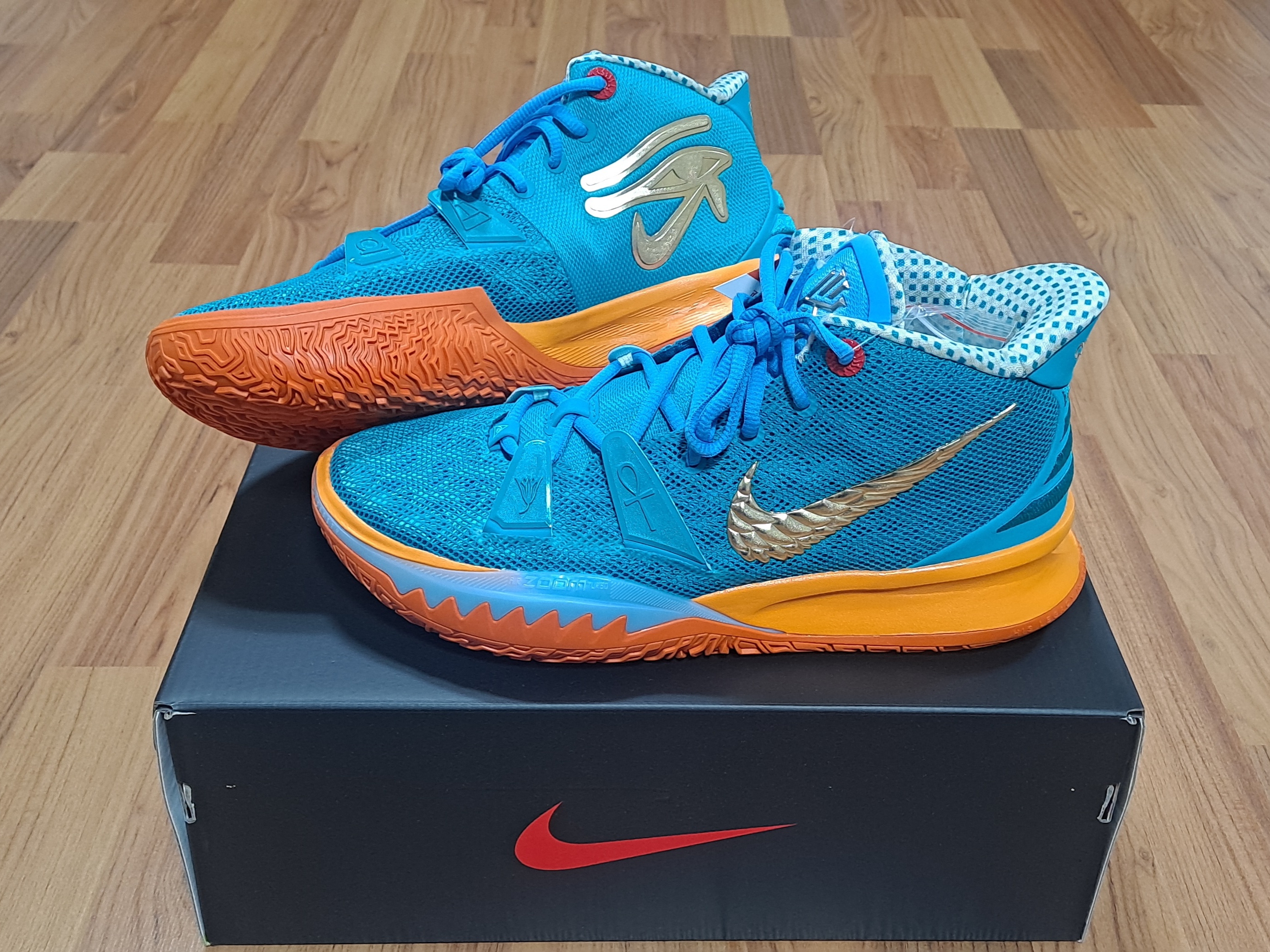 Nike x Concepts Kyrie 7 EP Horus 착용 스타일 - 2
