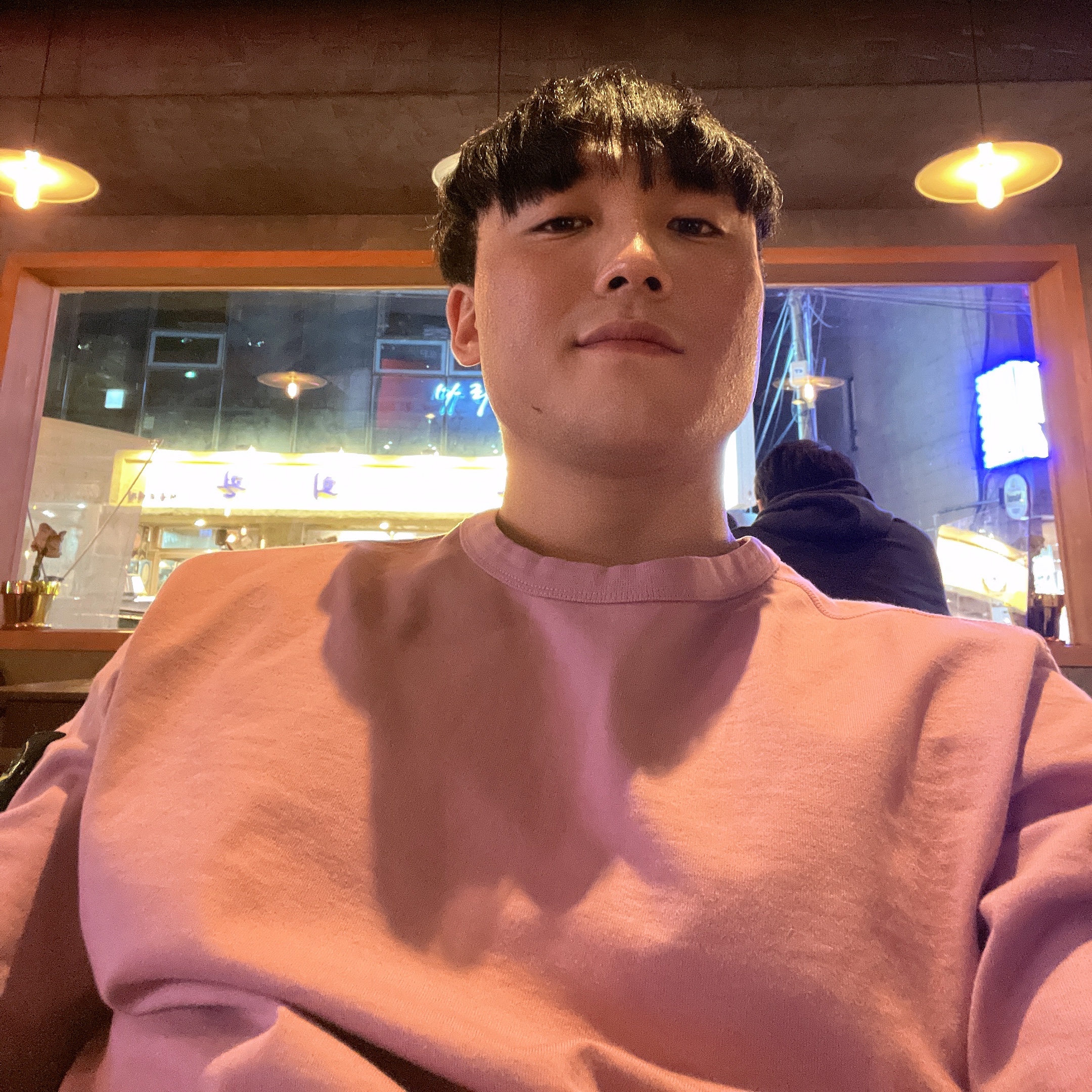 Stone Island 66060 T.CO+OLD Sweatshirt Rose Pink - 20SS 착용 스타일